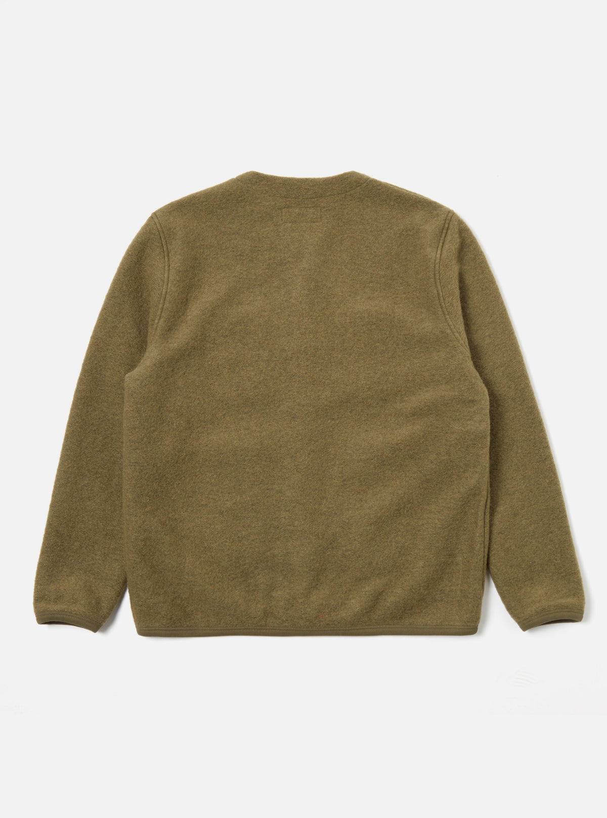 Universal Works Cardigan in Lovat Wool Fleece