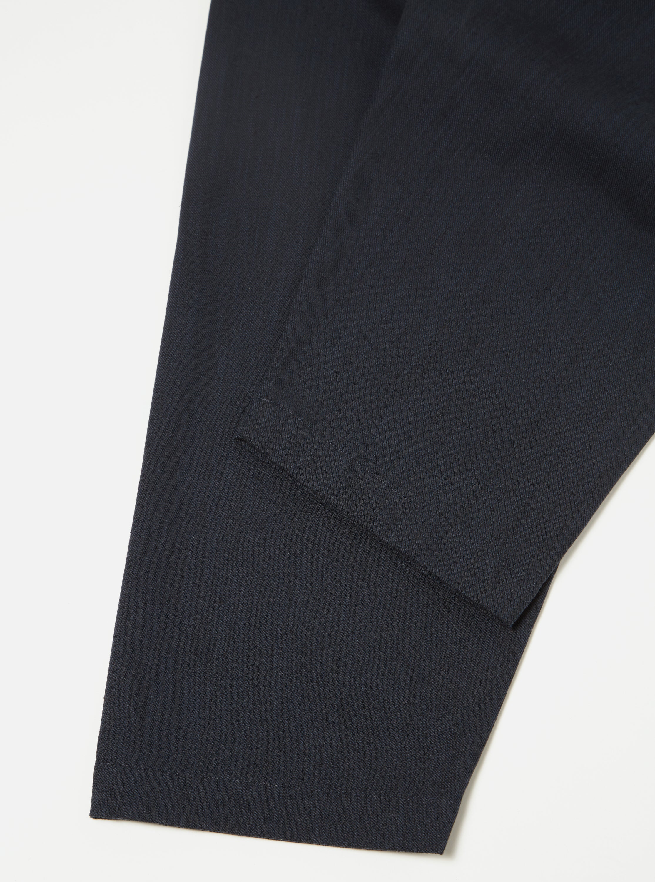 Universal Works Braga Pant in Navy Kyo Cotton