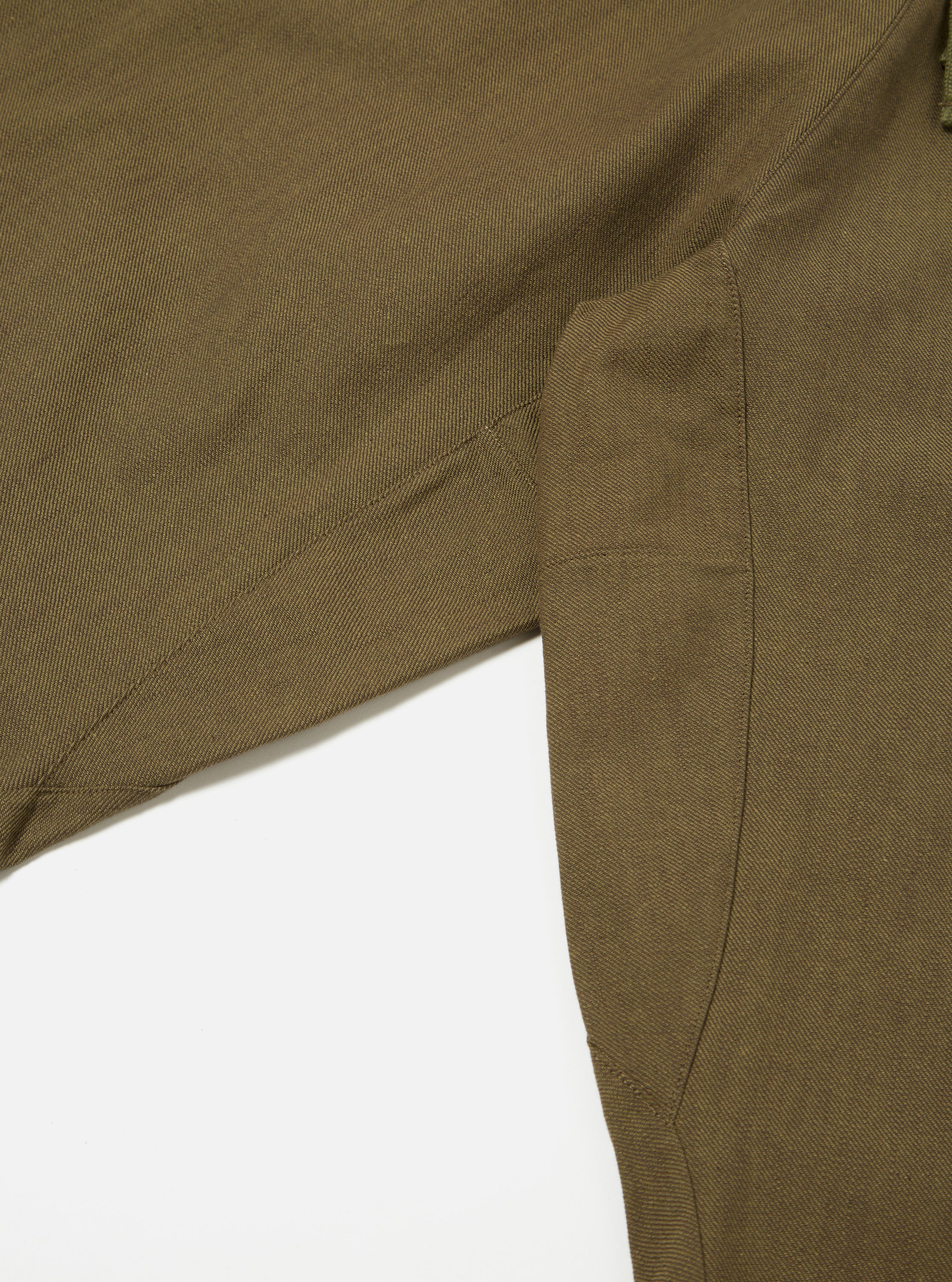 Universal Works Braga Pant in Olive Kyo Cotton
