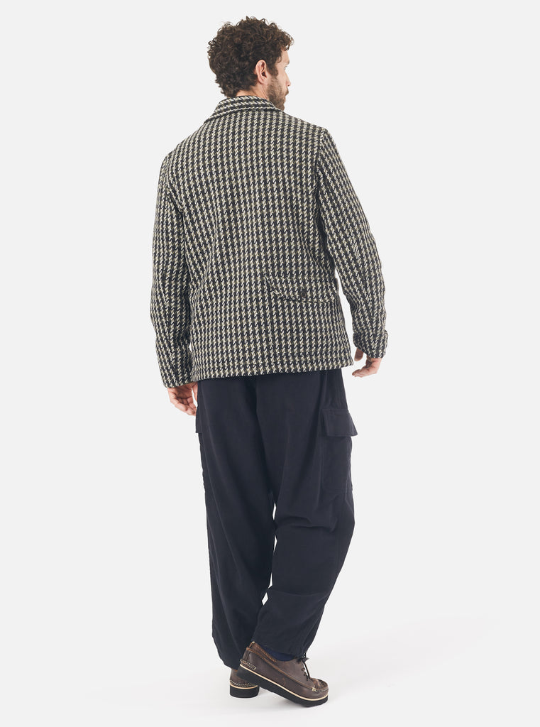 Universal Works Bakers V3 Chore Jacket in Olive Cortina Tweed