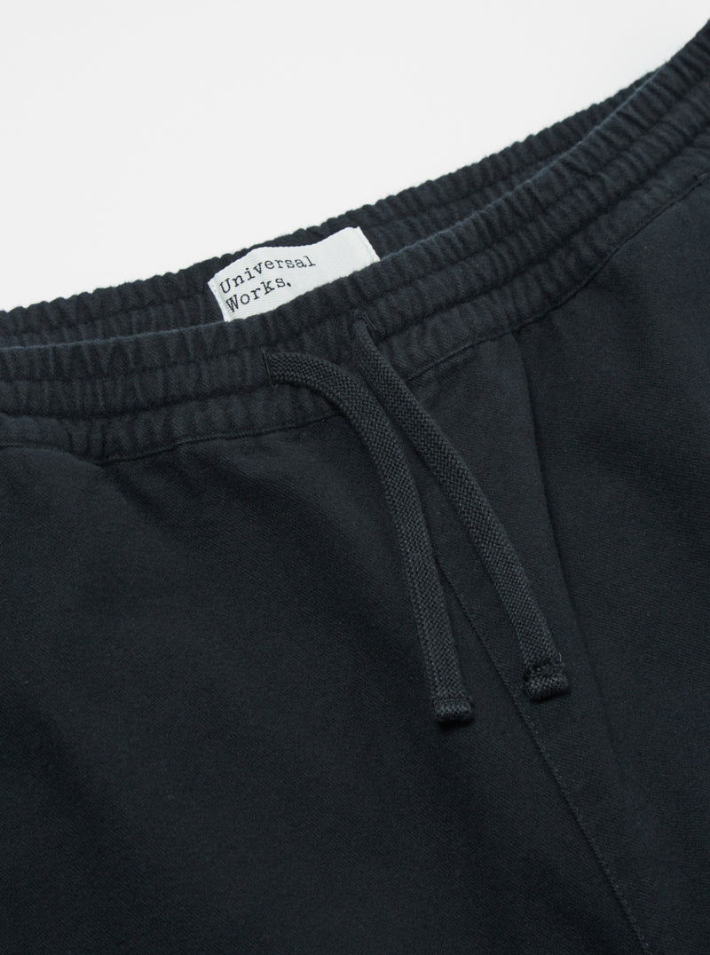 Universal Works Braga Pant in Black Nebraska Cotton