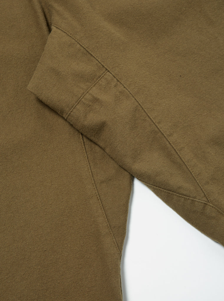 Universal Works Braga Pant in Olive Nebraska Cotton