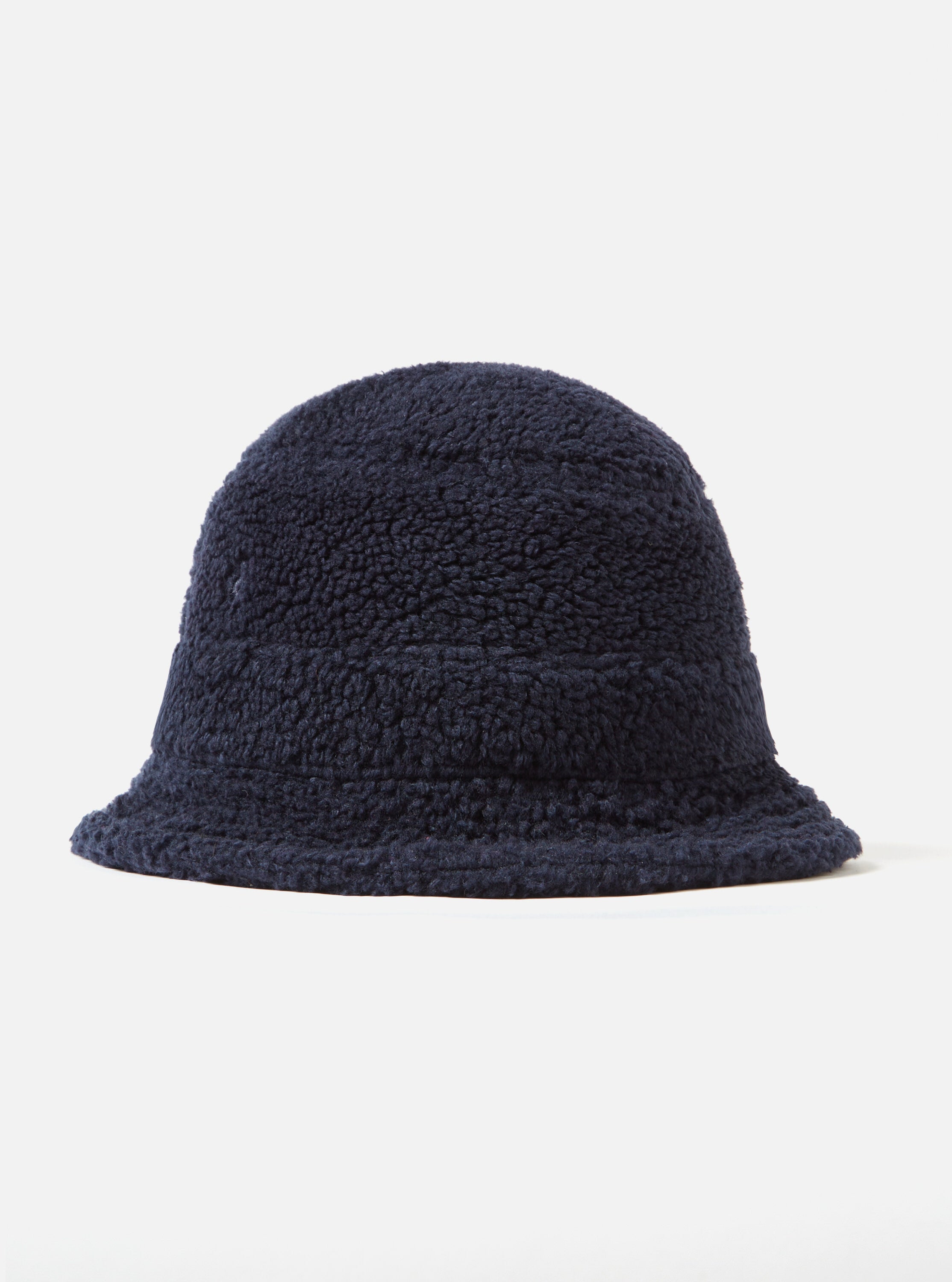 Universal Works Bucket Hat in Navy Mountain Fleece