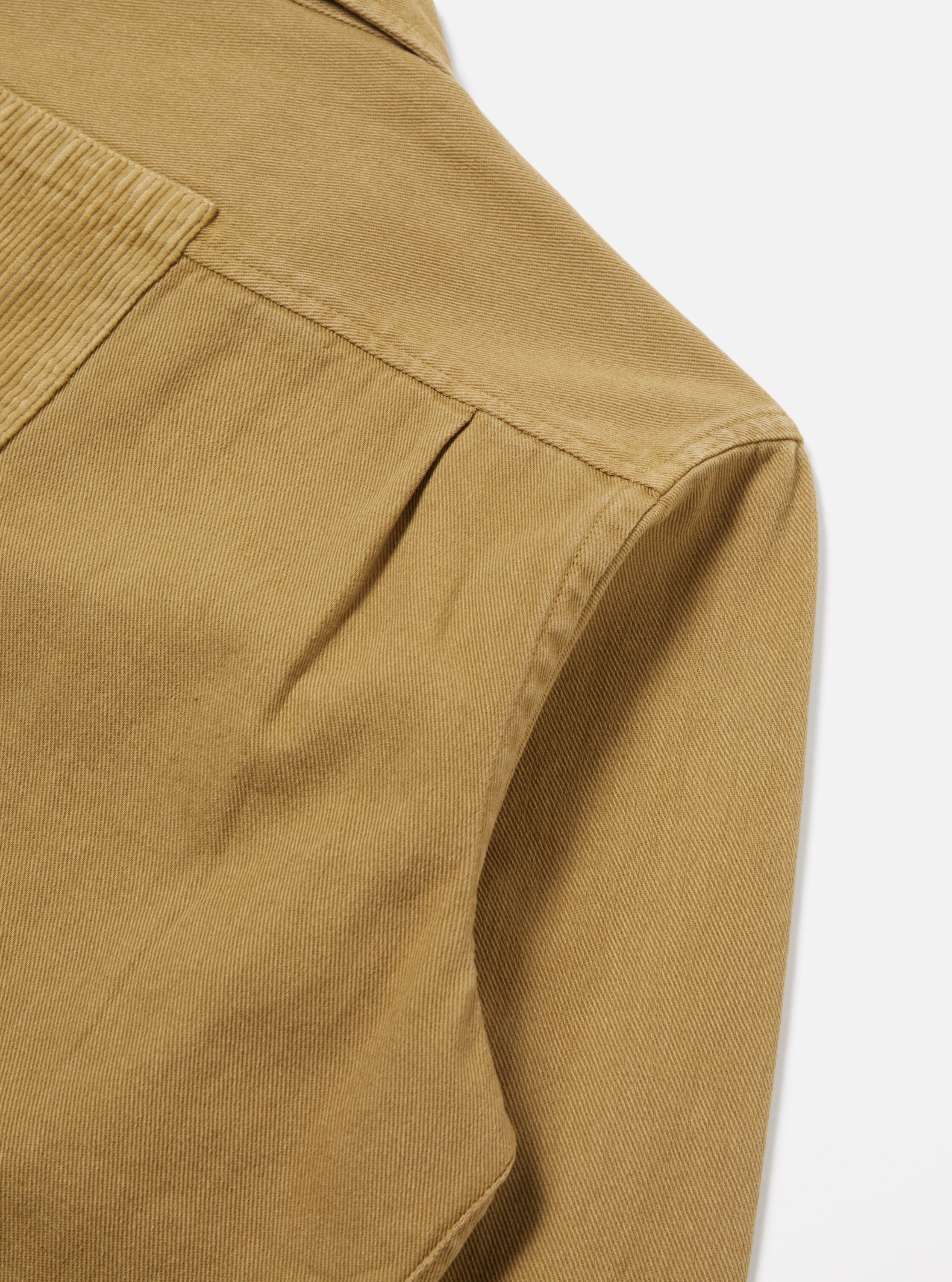 Universal Works Photographers Jacket in Sand Corduroy/Soft Twill