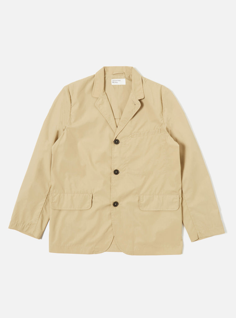 Universal Works Capitol Jacket in Sand Recycled Poly Tech