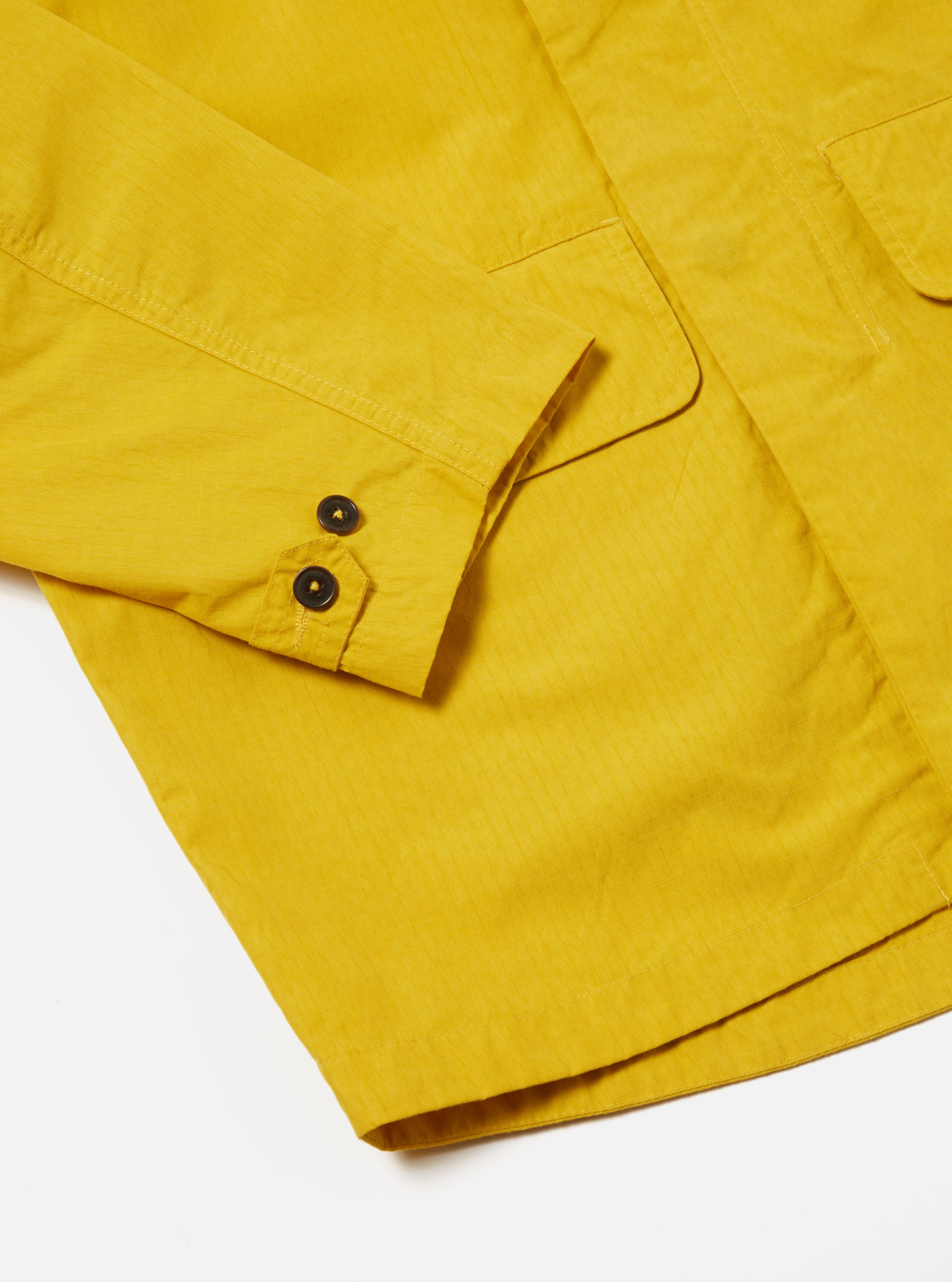 Universal Works Stanedge Jacket in Yellow Halley Ripstop