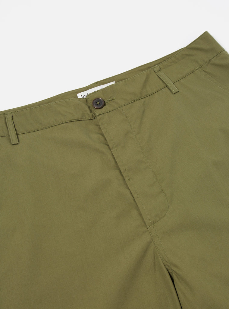 Universal Works Military Chino in Olive Recycled Poly Tech