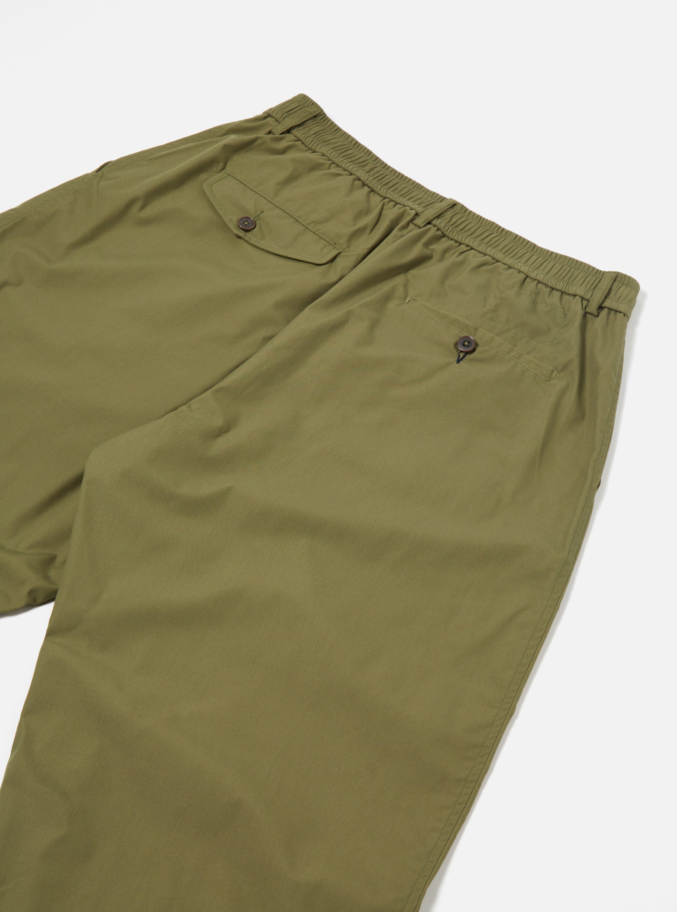 Universal Works Oxford Pant in Olive Recycled Poly Tech