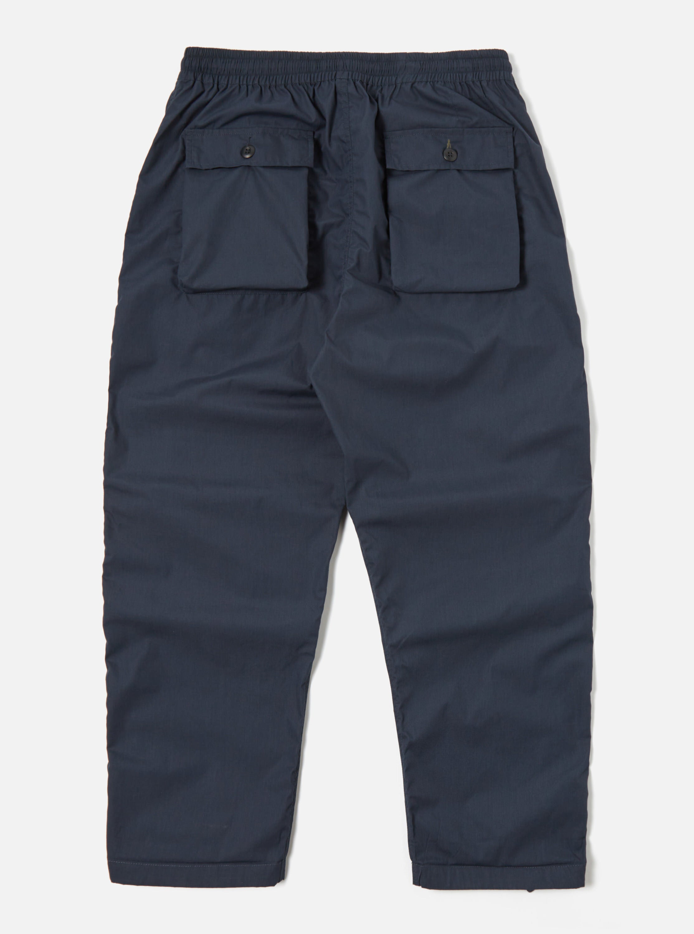 Universal Works Parachute Pant in Navy Recycled Poly Tech