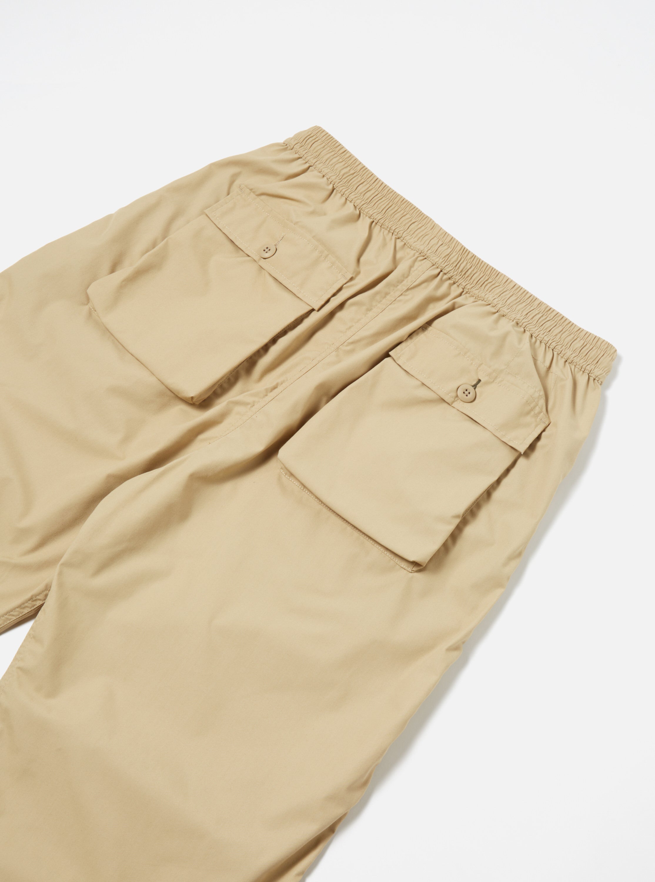 Universal Works Parachute Pant in Sand Recycled Poly Tech
