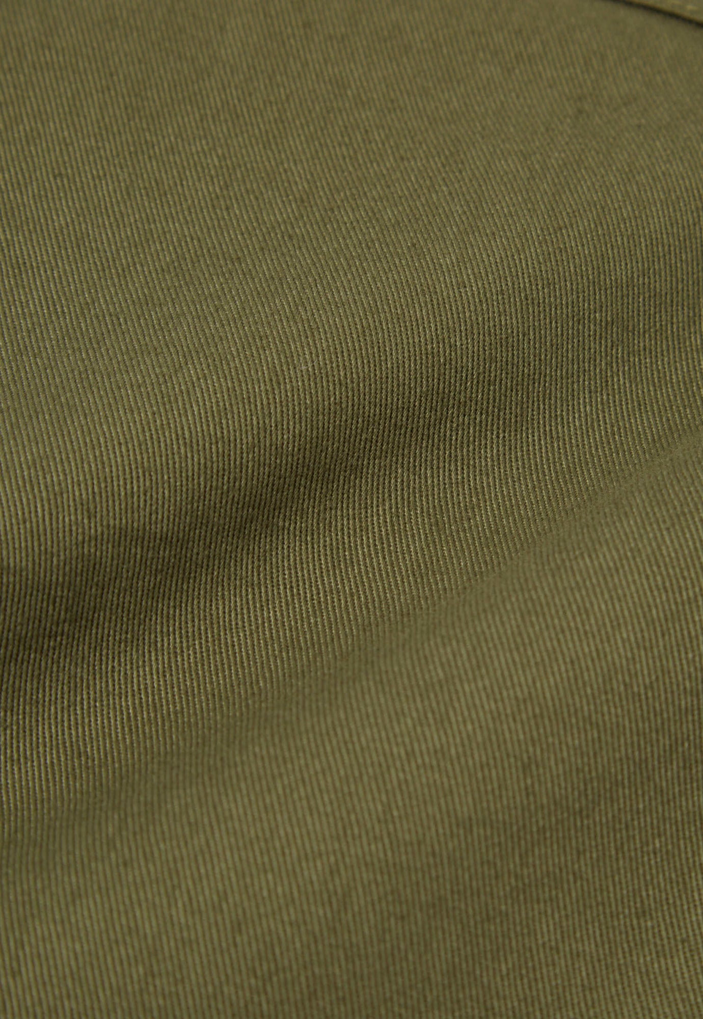 Universal Works Beach Short in Light Olive Twill