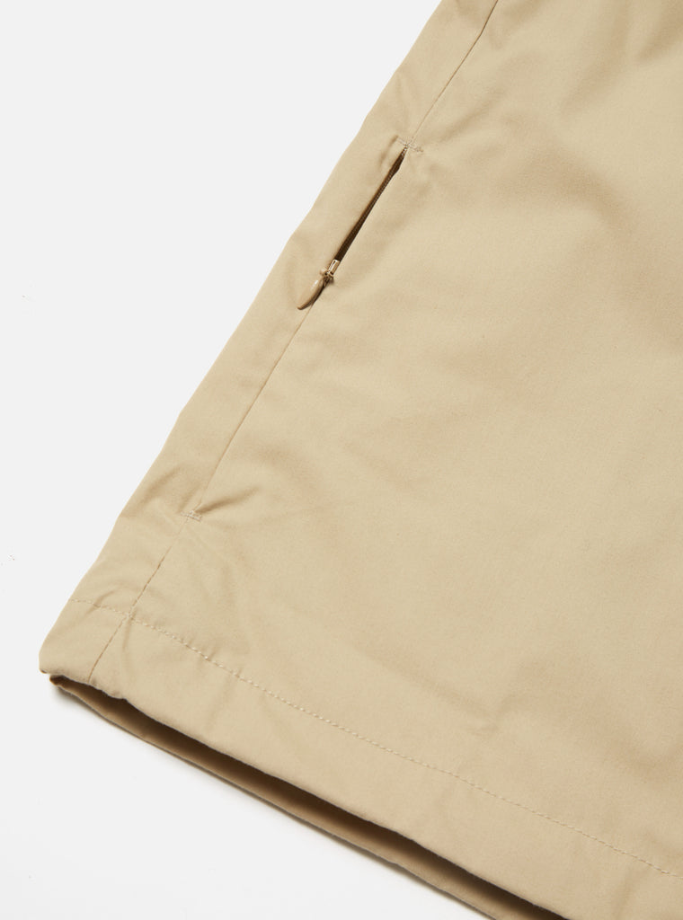 Universal Works Tech Overshirt in Sand Recycled Poly Tech