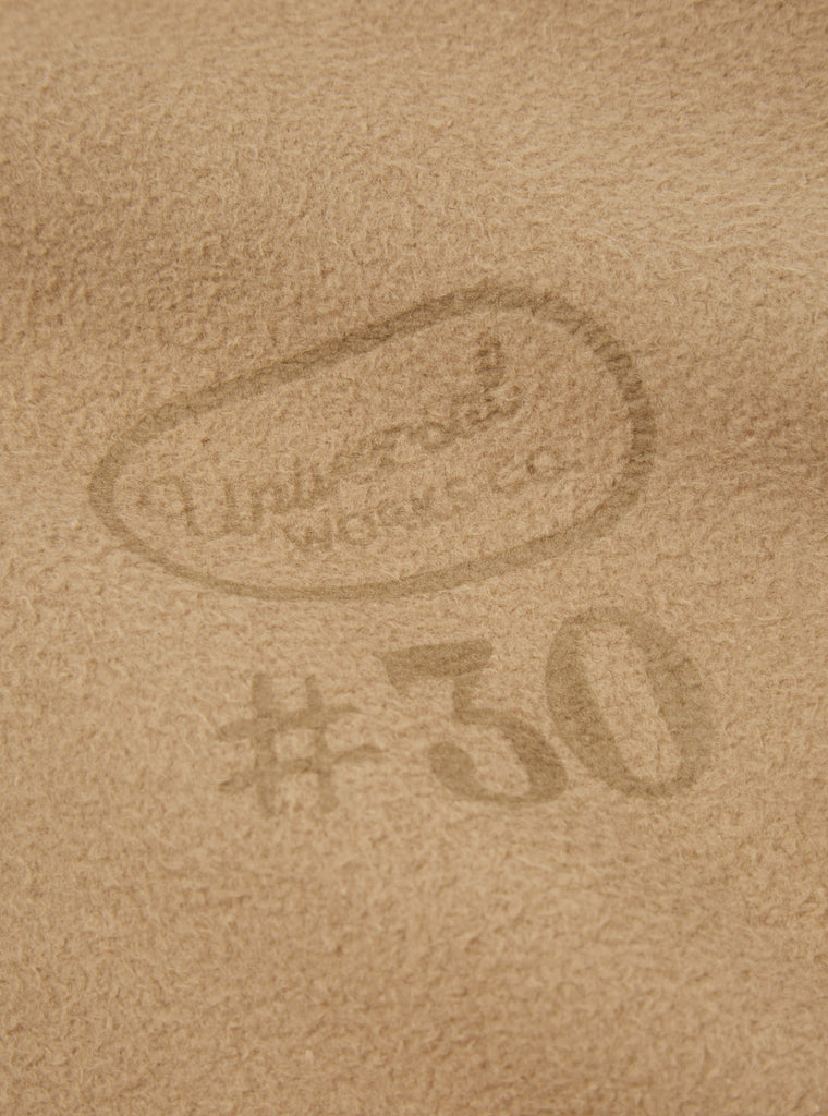 Universal Works Sweatshirt in Sand Brush Back Sweat #30