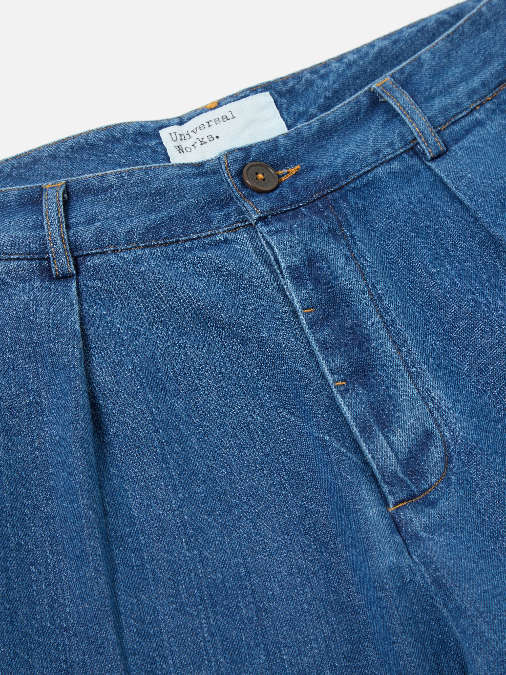 Universal Works Duke Pant in Indigo RC Denim