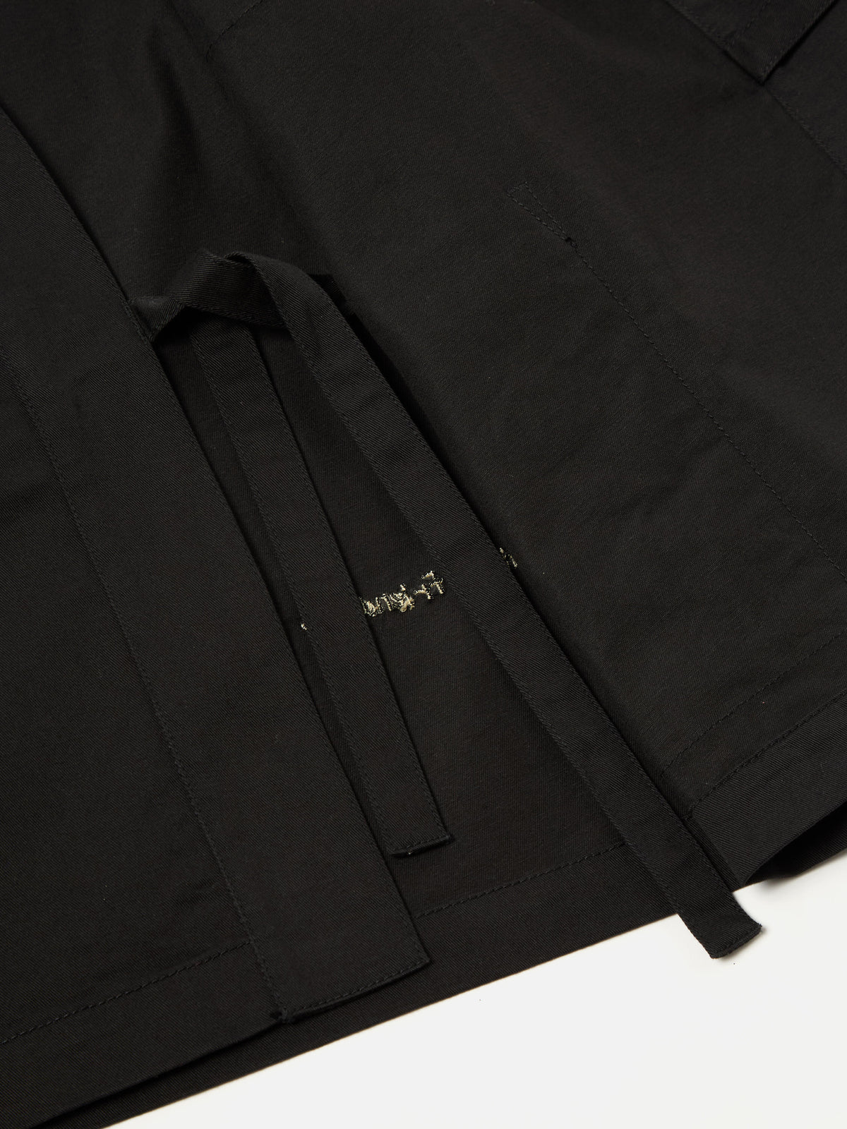 HHV x Universal Works Kyoto Work Jacket in Black Twill