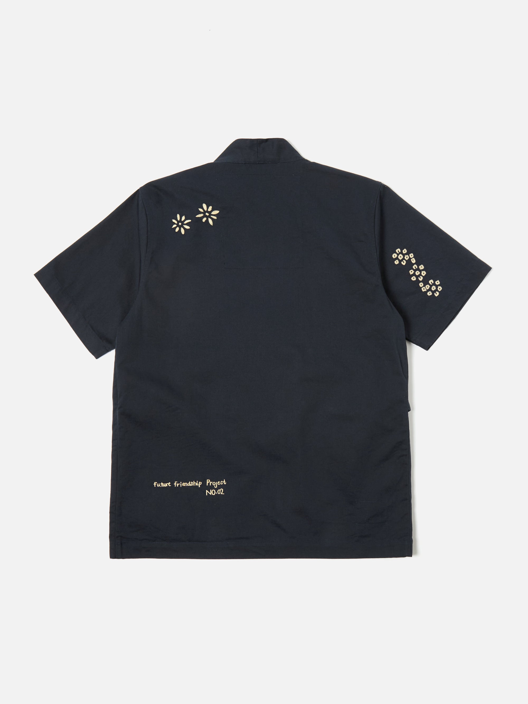 HHV x Universal Works Kyoto Work Shirt in Navy Twill