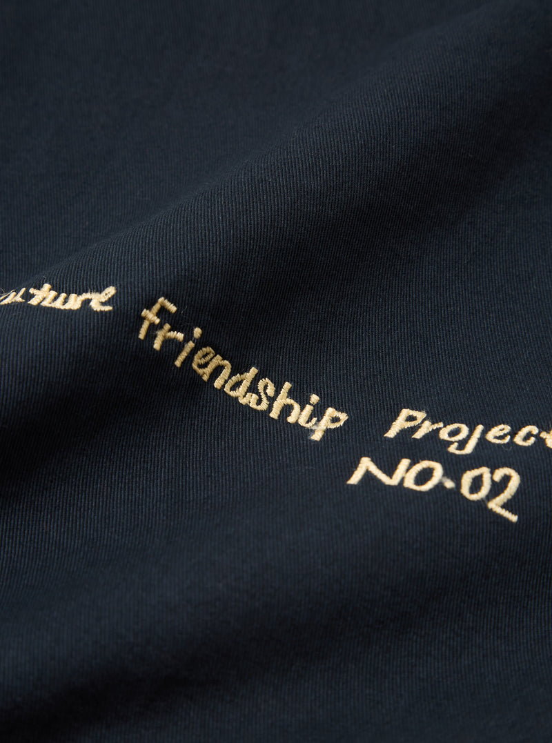 HHV x Universal Works Navy Twill Kyoto Work Shirt