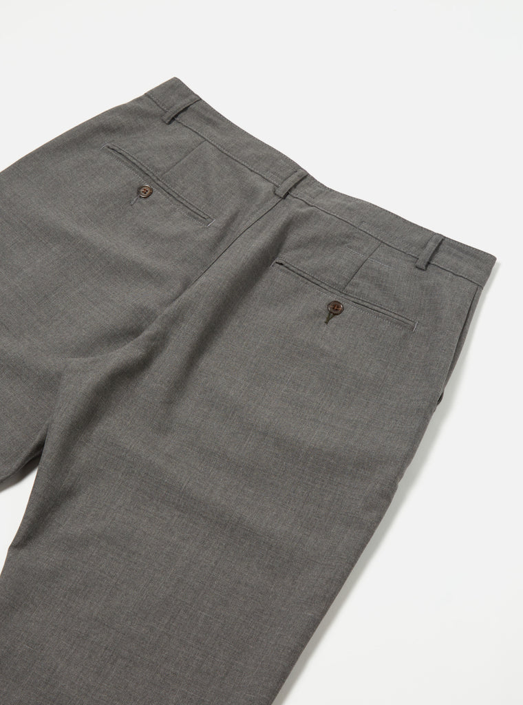 Universal Works Military Chino in Grey Marl Tropical Suiting