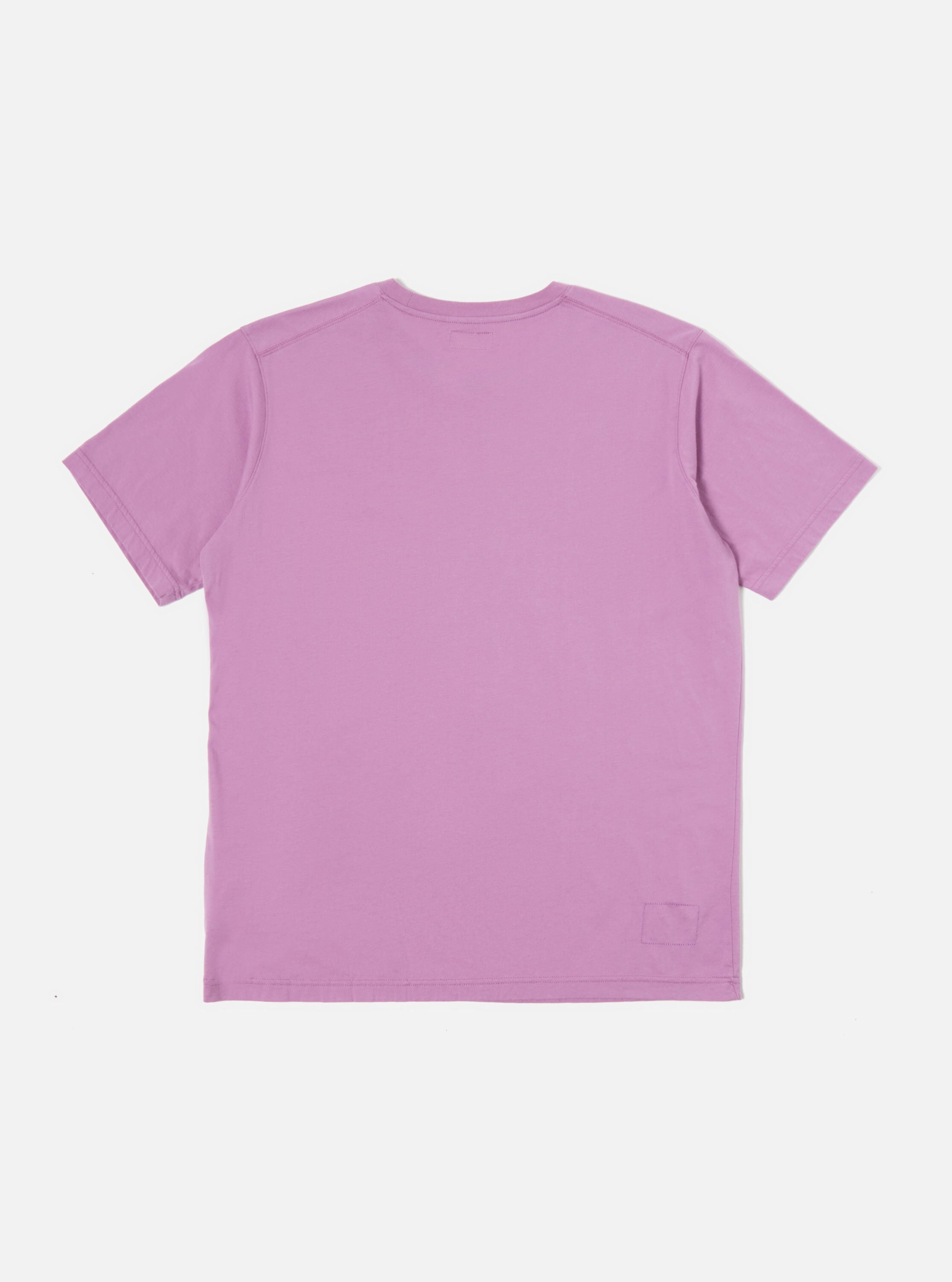 Universal Works Print Pocket Tee in Lilac Organic Jersey