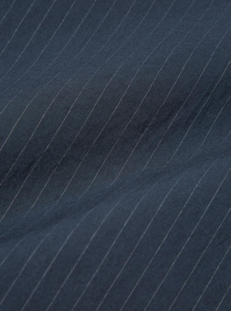 Universal Works Oxford Pant in Navy Nearly Pinstripe