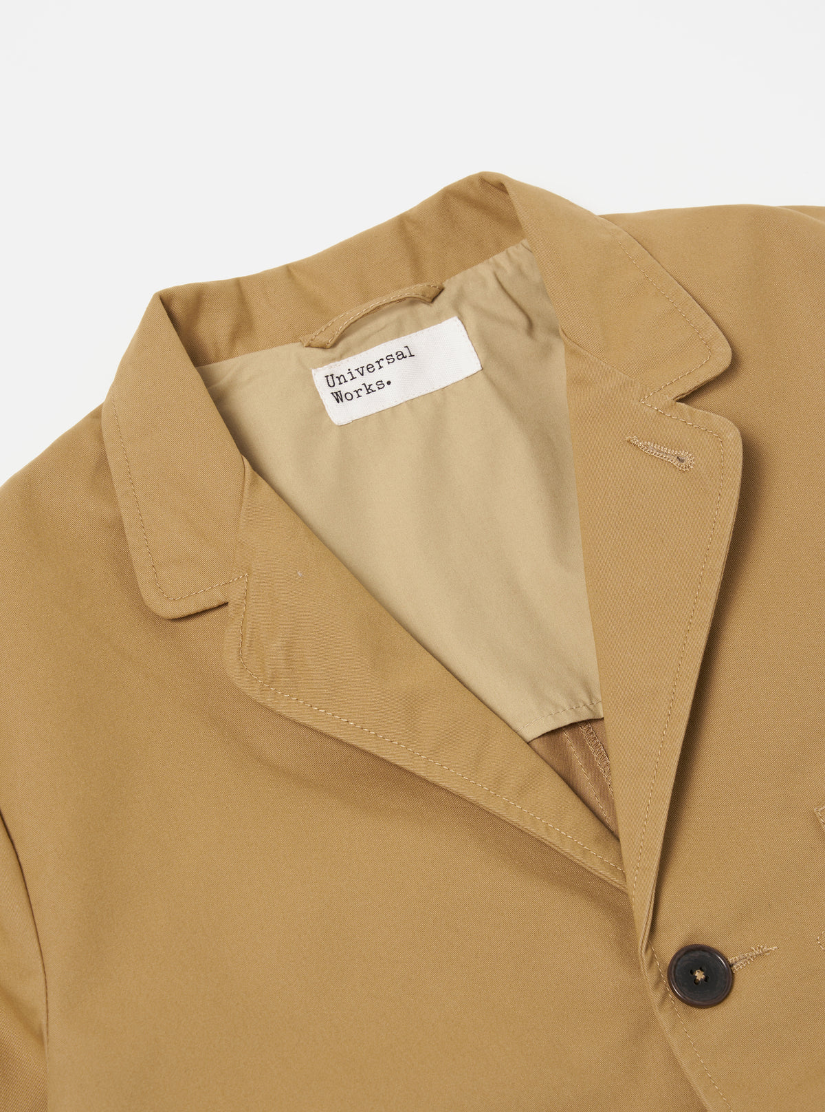 Universal Works Capitol Jacket in Sand Brushed Polytech