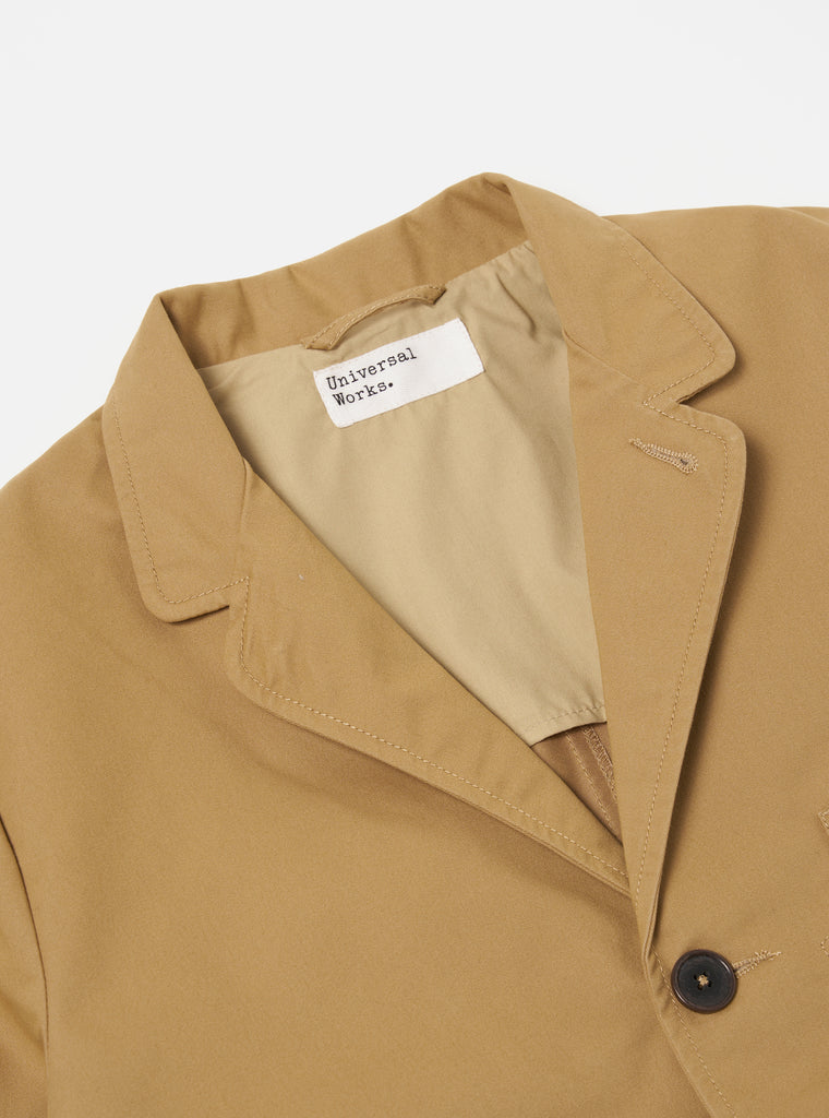 Universal Works Capitol Jacket in Sand Brushed Poly Tech