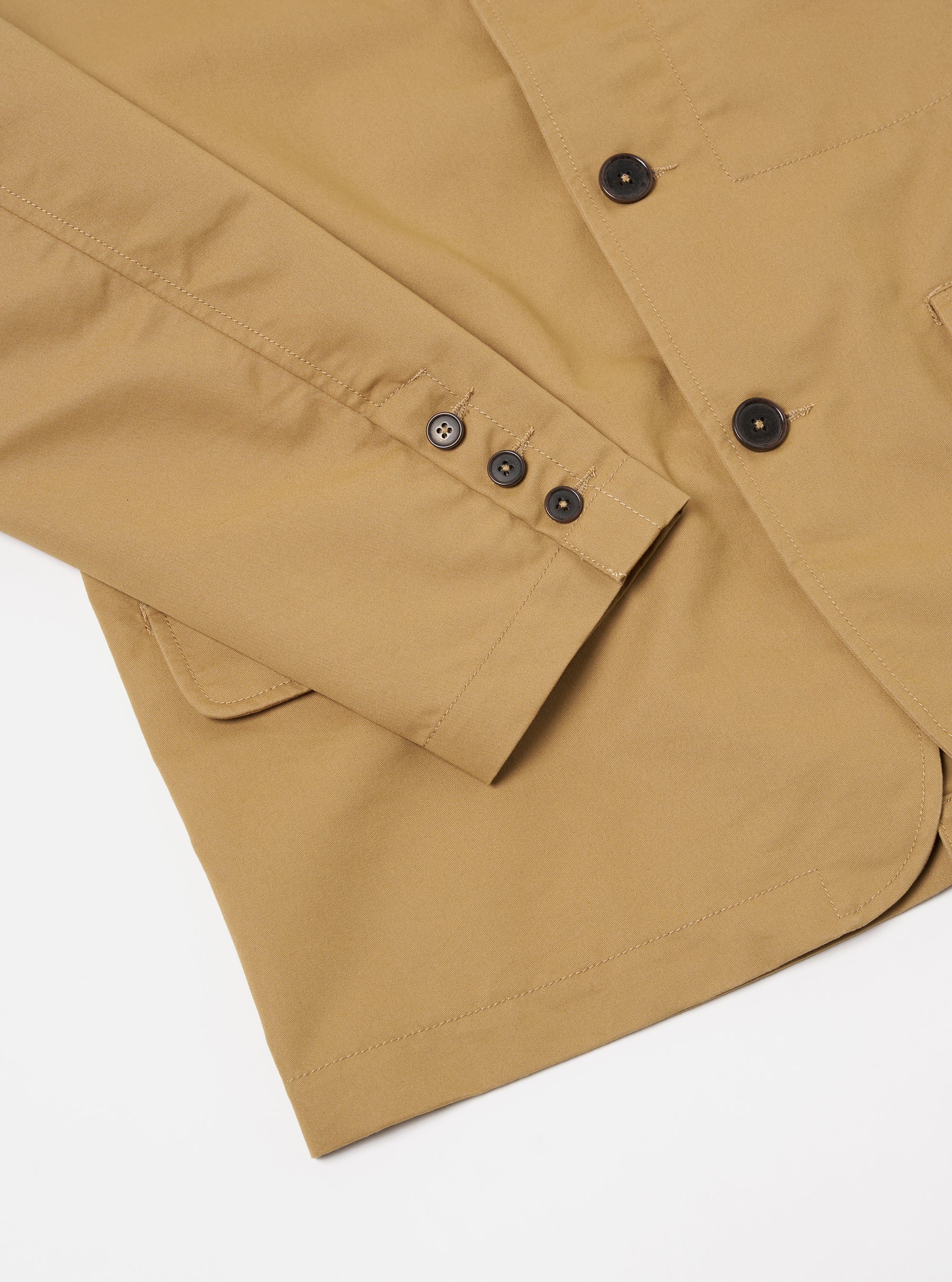 Universal Works Capitol Jacket in Sand Brushed Polytech