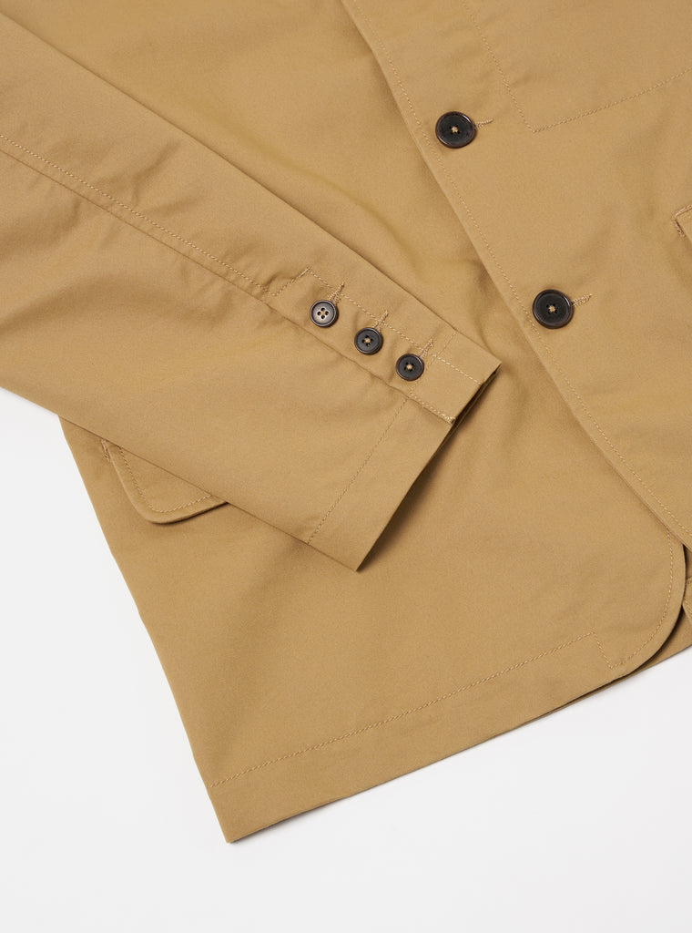 Universal Works Capitol Jacket in Sand Brushed Poly Tech