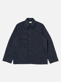 Universal Works Merchant Jacket in Navy Brushed Polytech