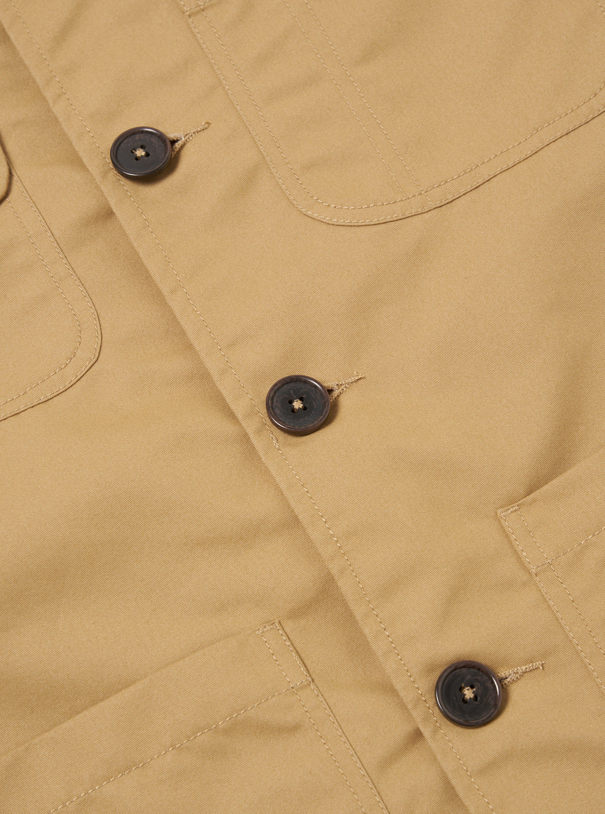 Universal Works Merchant Jacket in Sand Brushed Polytech