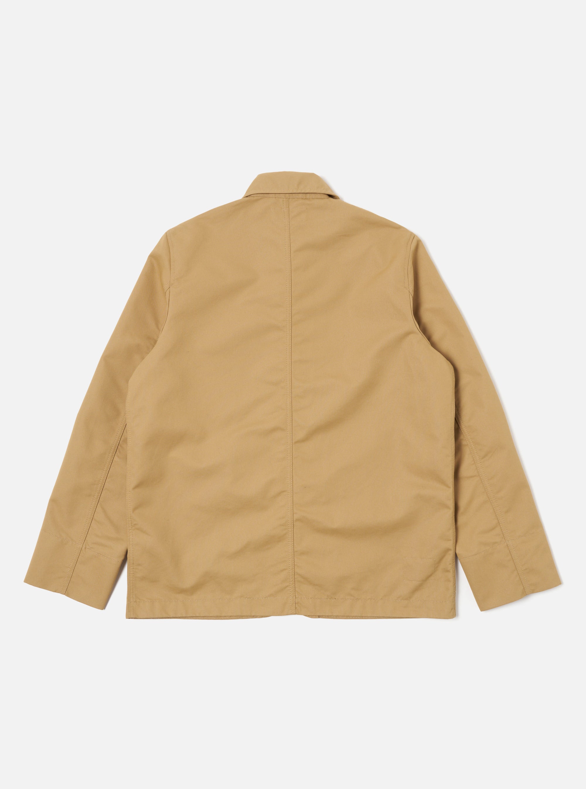 Universal Works Merchant Jacket in Sand Brushed Polytech