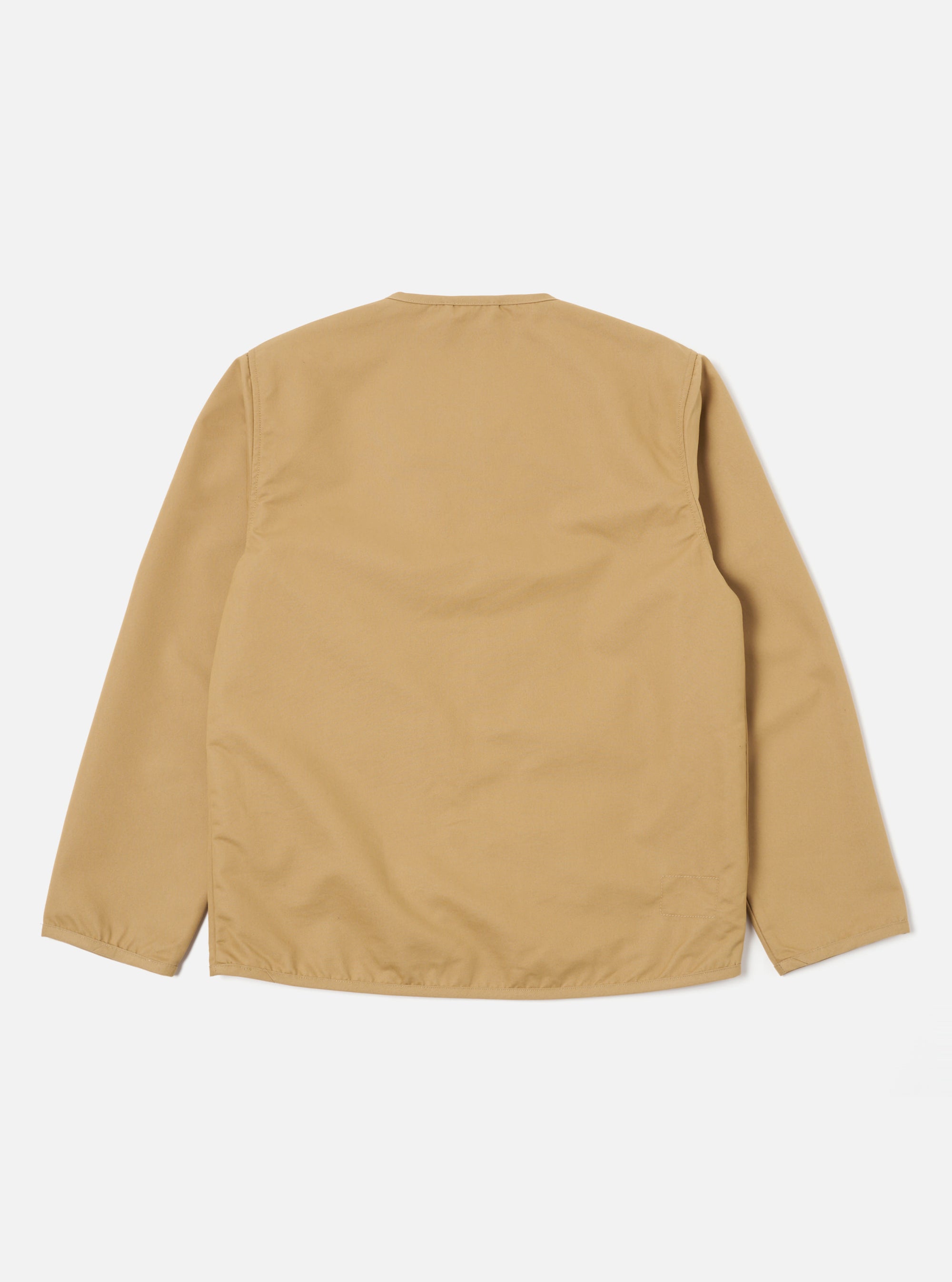 Universal Works Parachute Liner Jacket in Sand Brushed Polytech