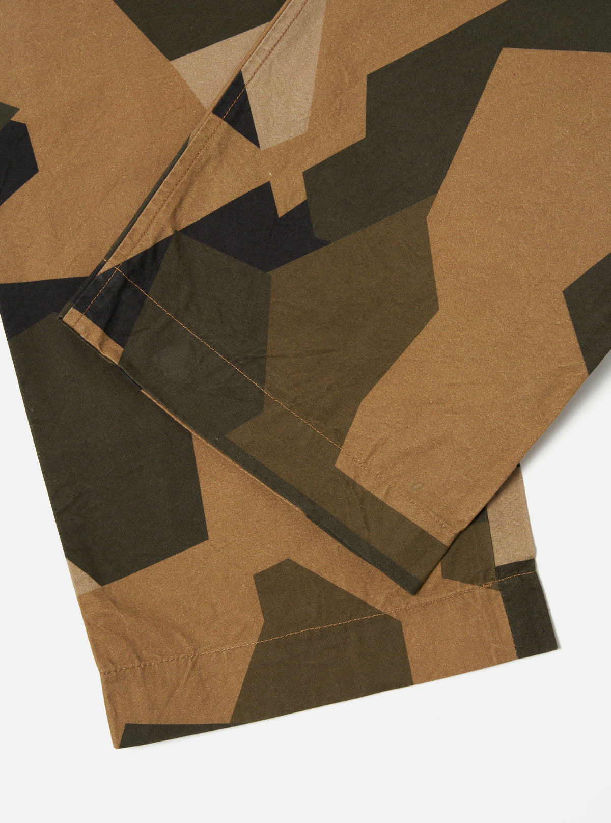 Universal Works Duke Pant in Brown Swedish Camo