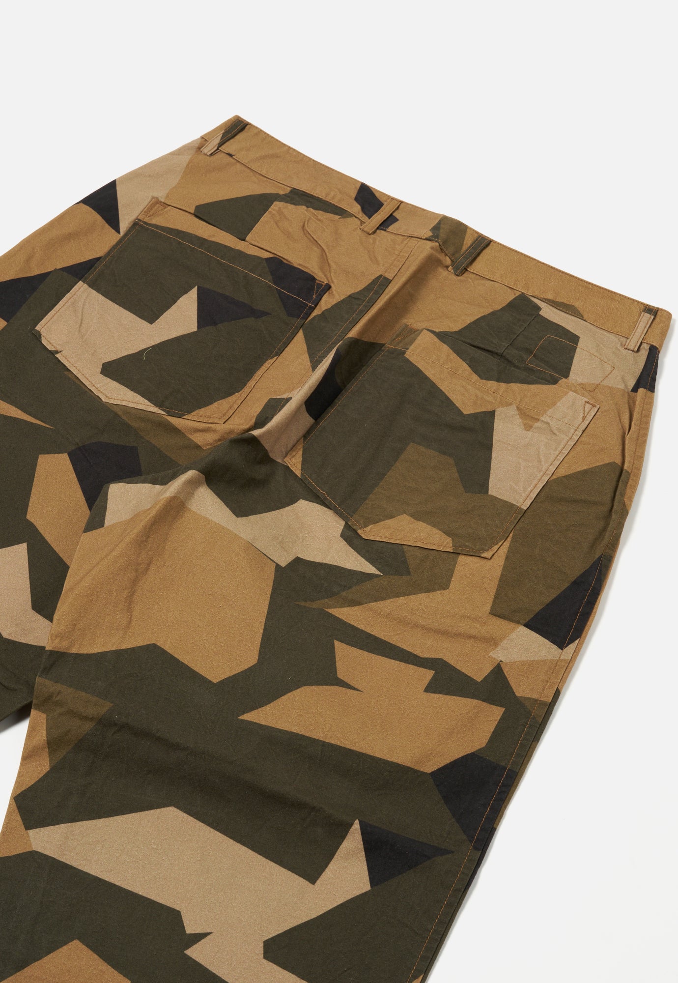 Universal Works Duke Pant in Brown Swedish Camo