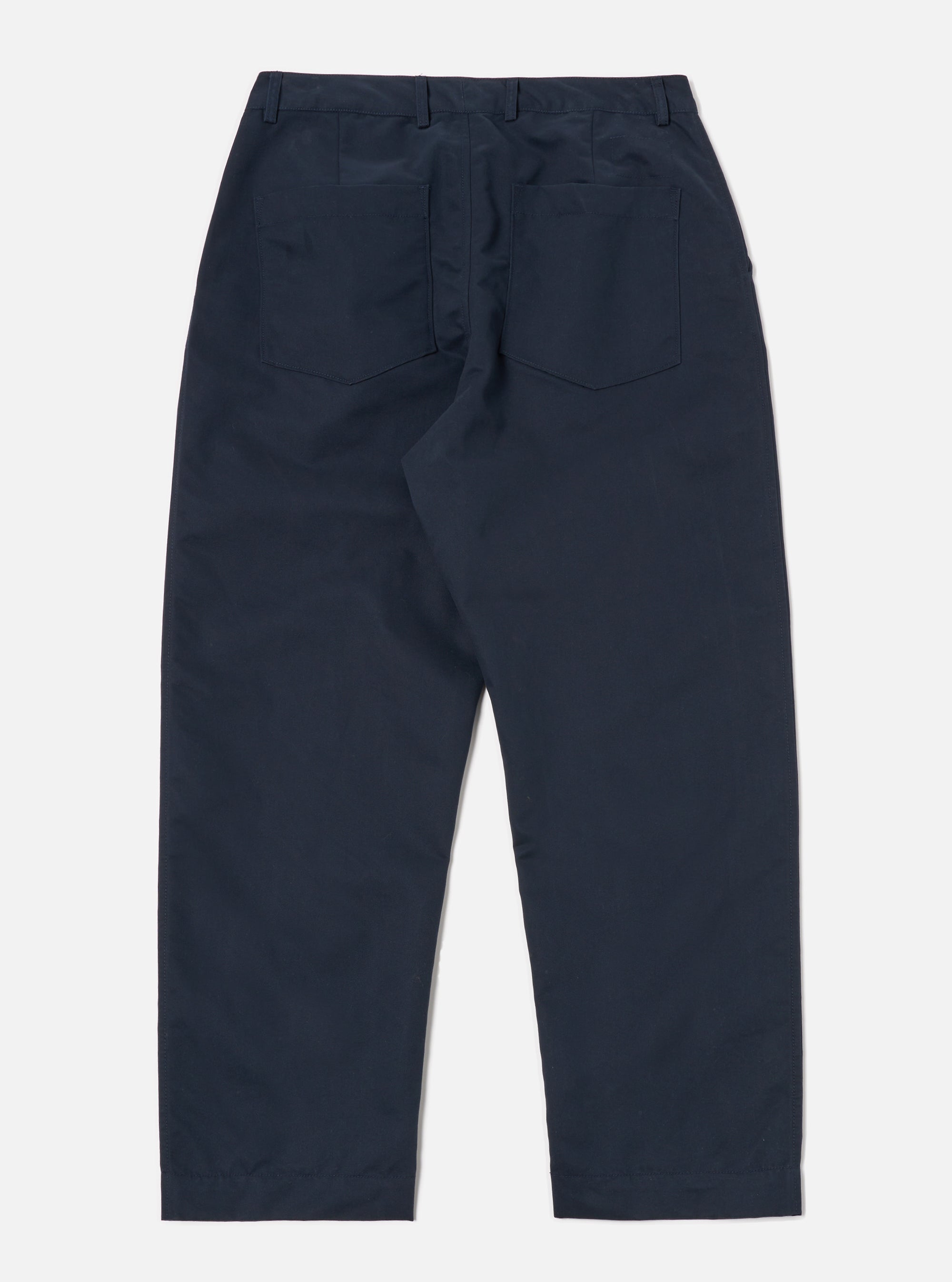 Universal Works Duke Pant in Navy Brushed Polytech