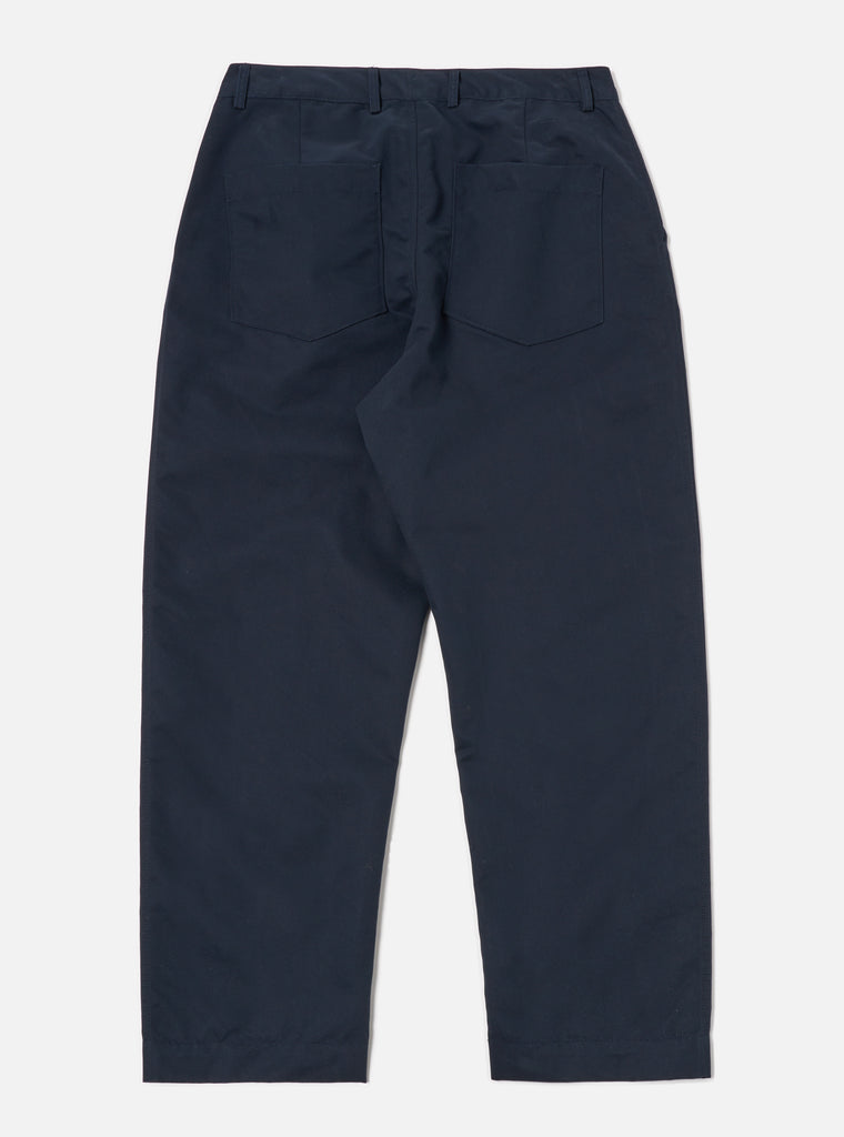 Universal Works Duke Pant in Navy Brushed Polytech