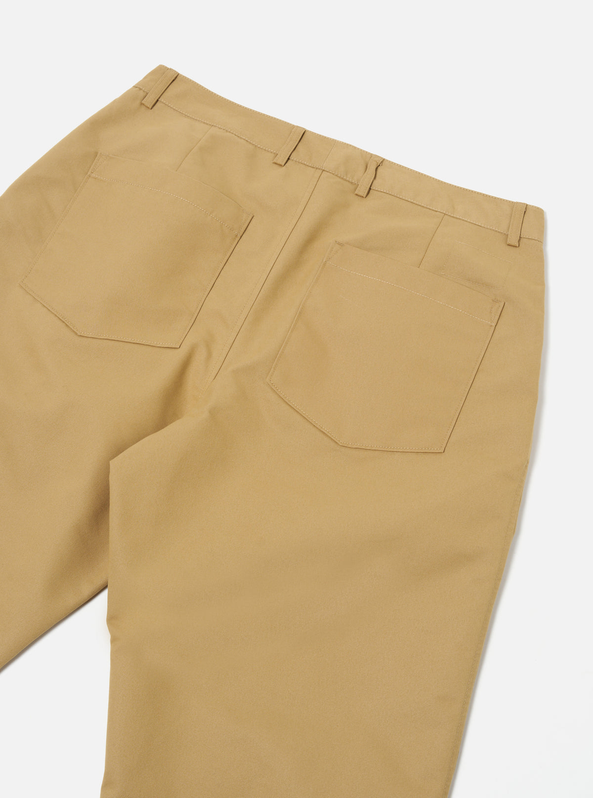 Universal Works Duke Pant in Sand Brushed Polytech