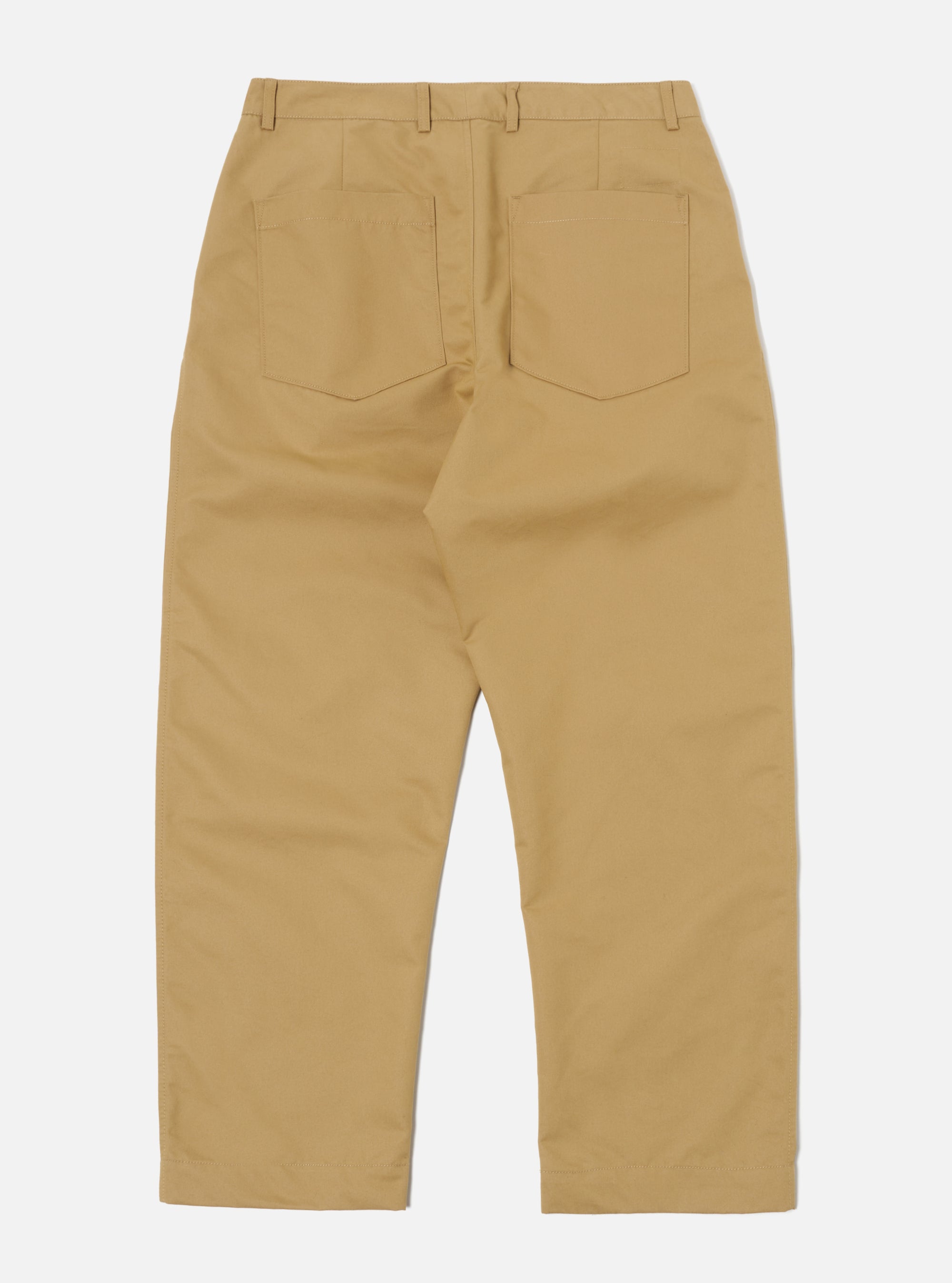 Universal Works Duke Pant in Sand Brushed Polytech