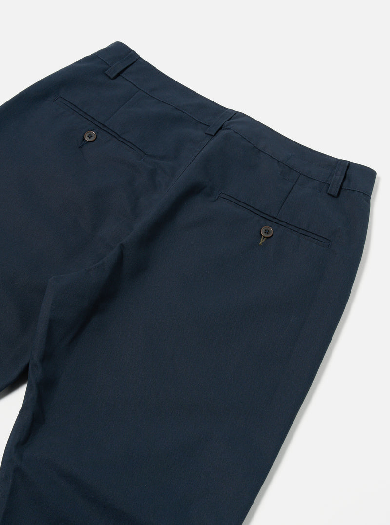 Universal Works Military Chino in Navy Brushed Polytech