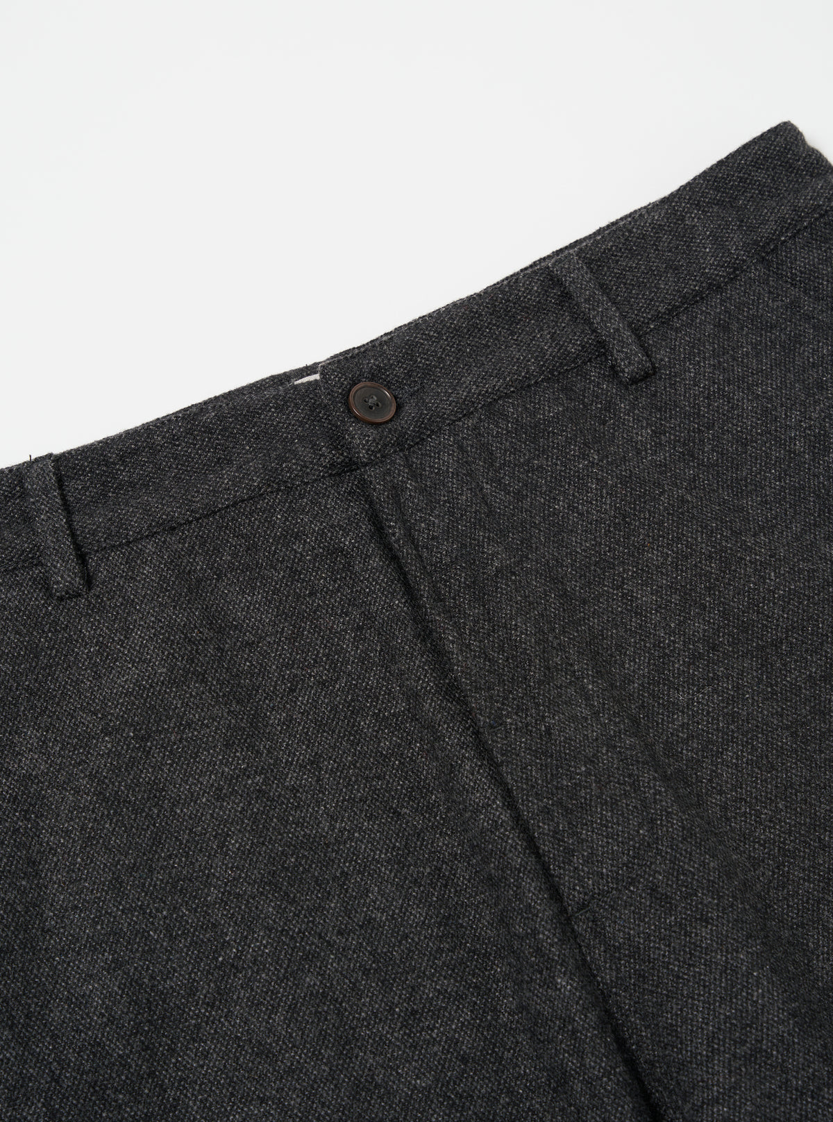 Universal Works Military Chino in Grey Anders Wool Upcycled