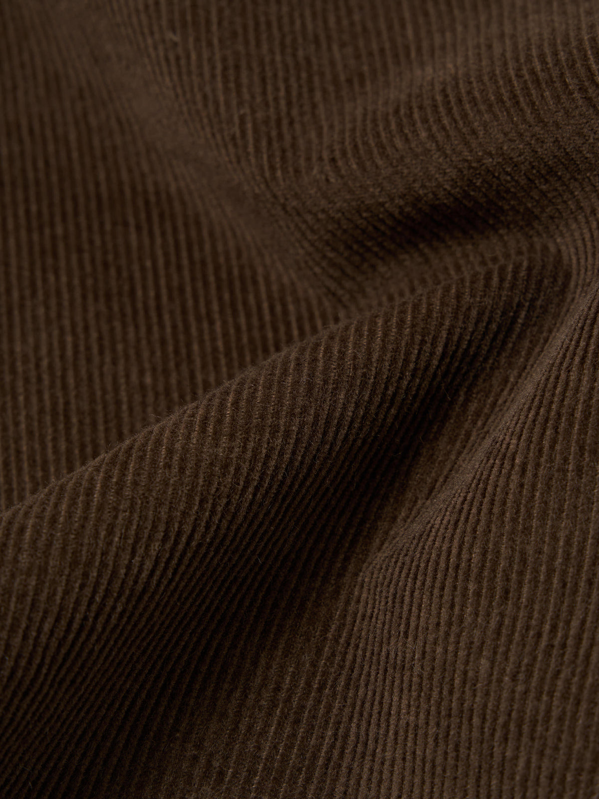 Universal Works Field Shirt in Brown Fine Cord