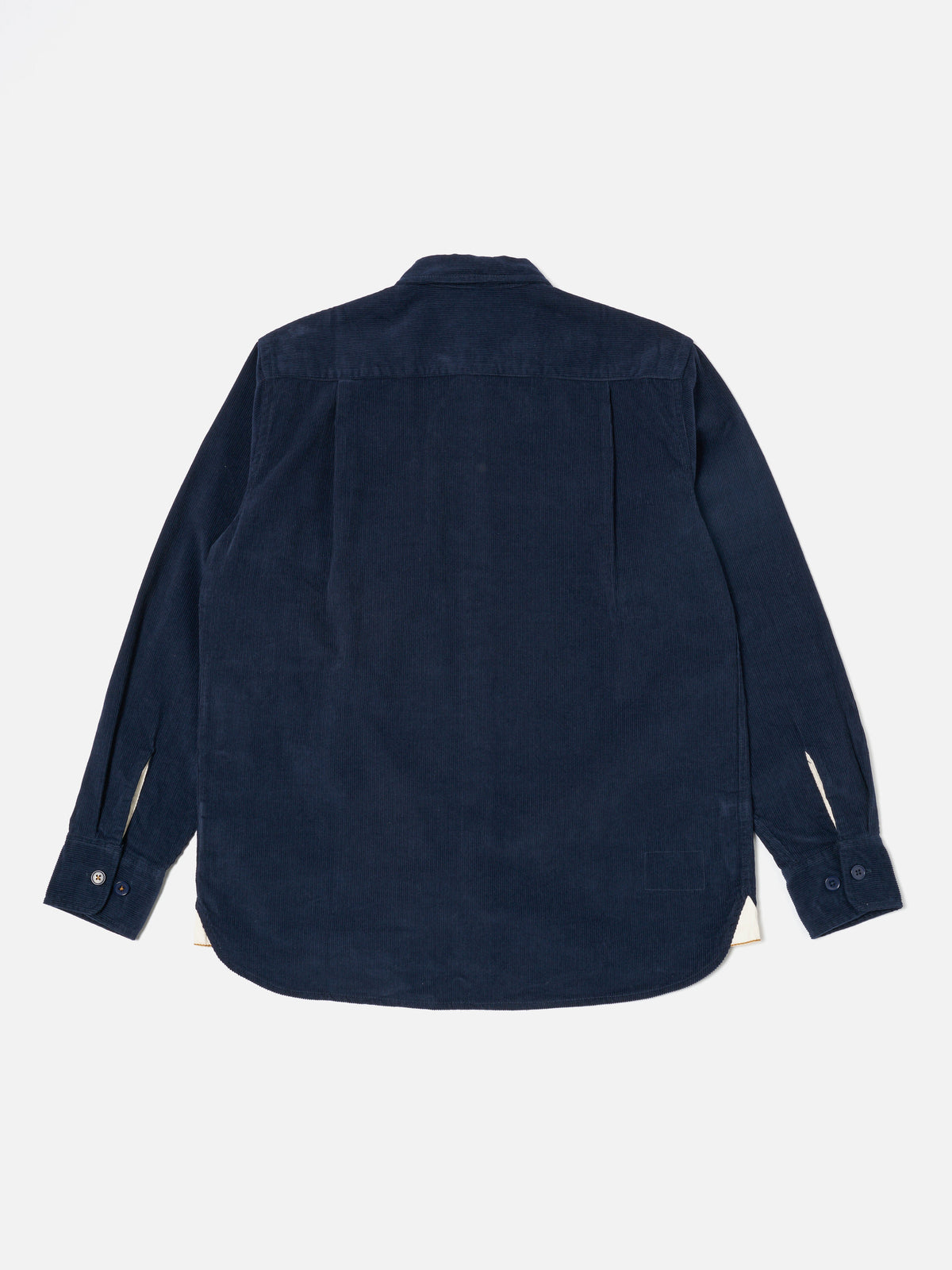 Universal Works Field Shirt in Navy Fine Cord