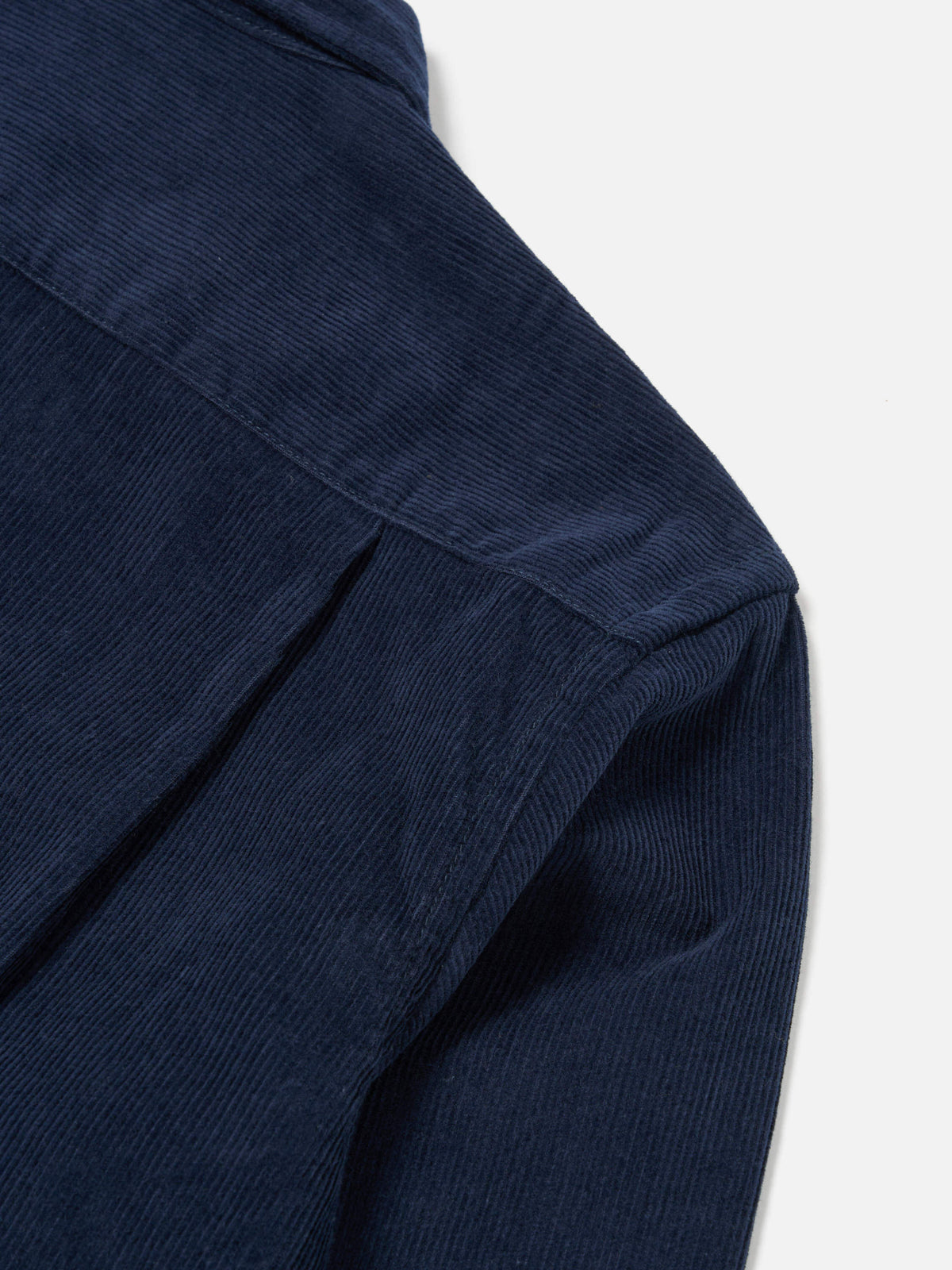 Universal Works Field Shirt in Navy Fine Cord