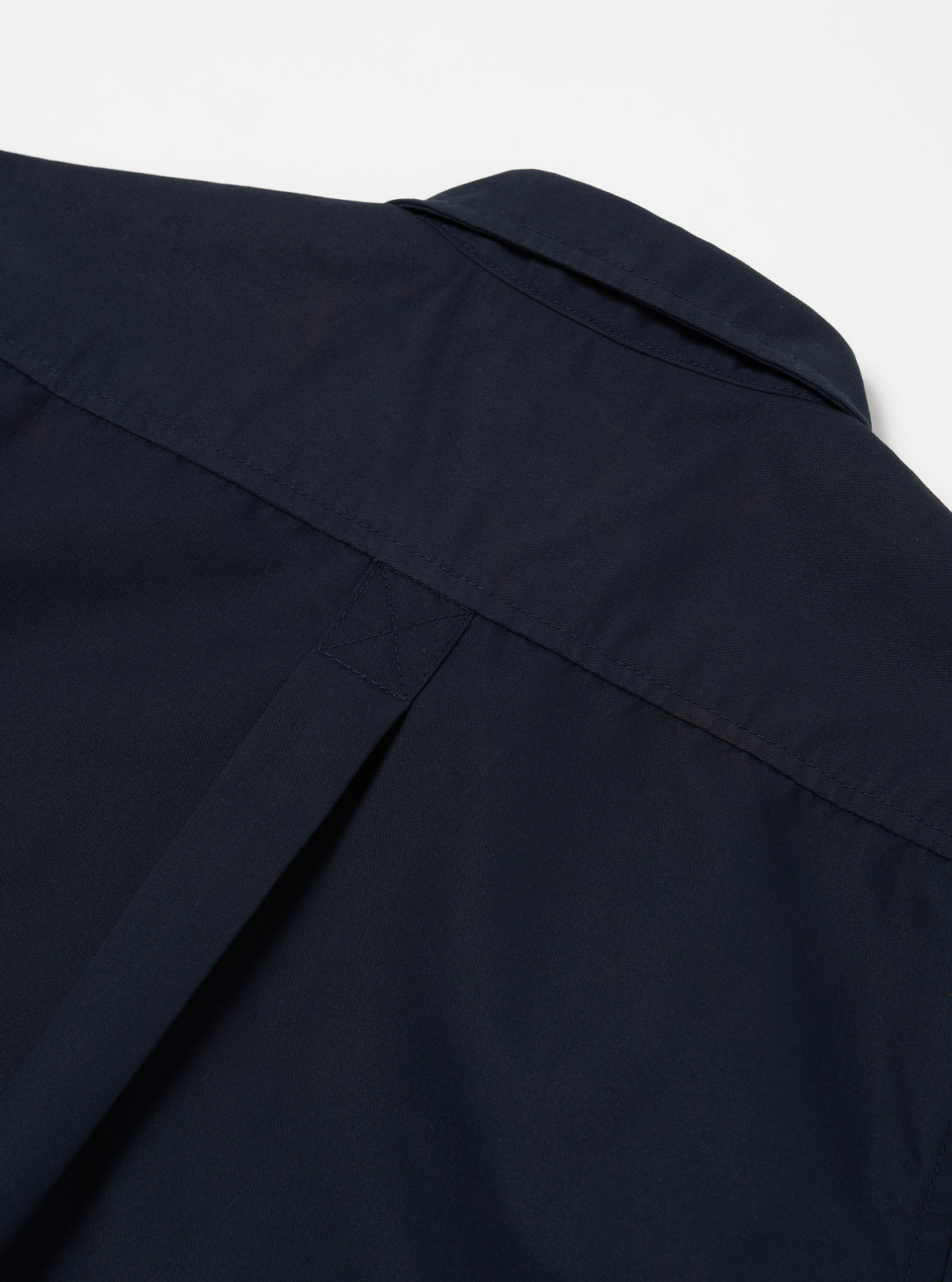 Universal Works Tech Overshirt in Navy Brushed Polytech