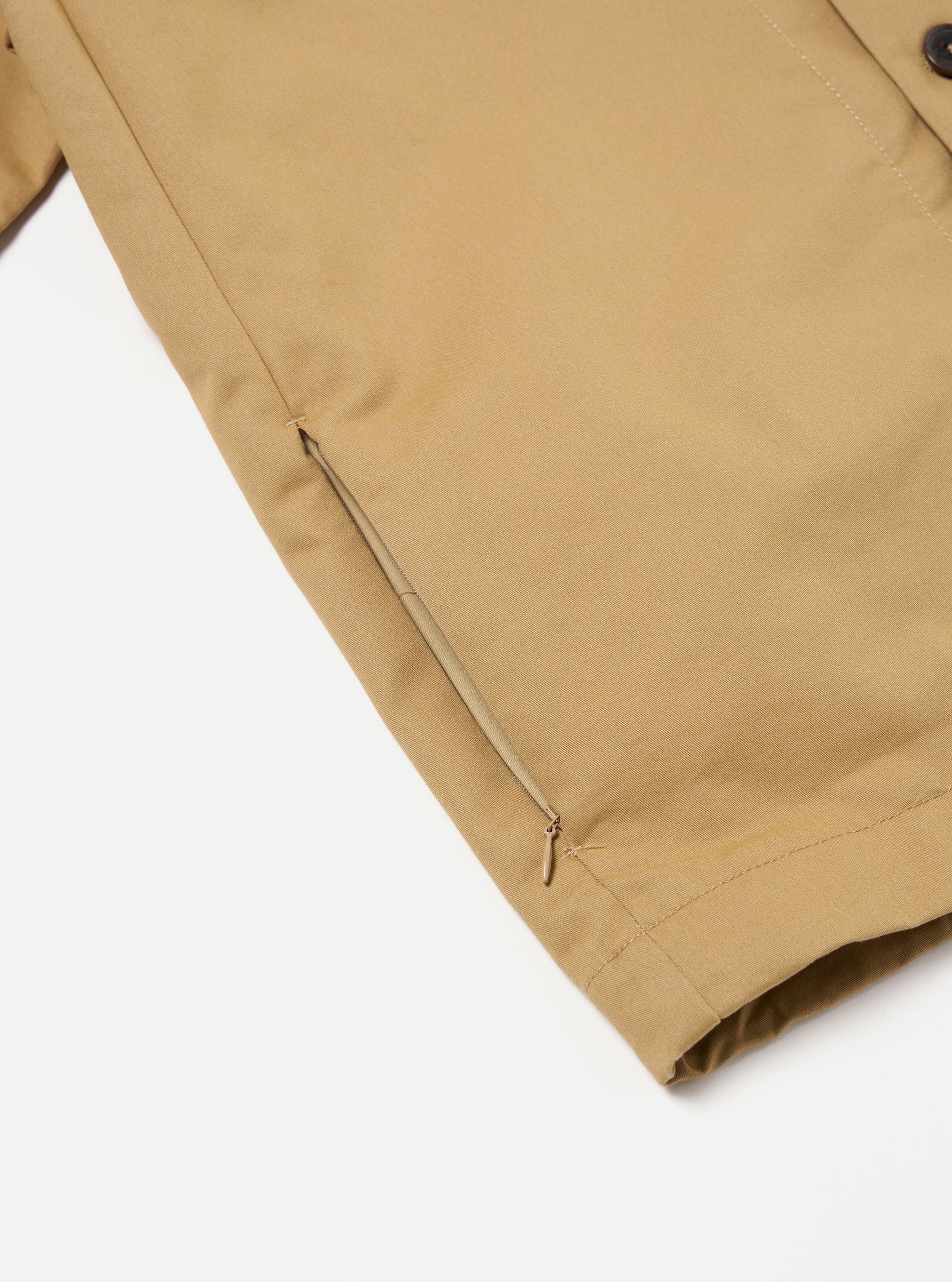 Universal Works Tech Overshirt in Sand Brushed Polytech