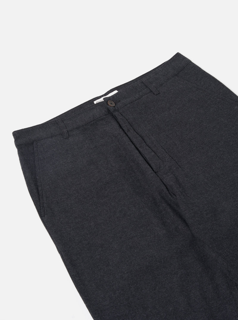 Universal Works Military Chino in Charcoal Veta Upcycled Cotton