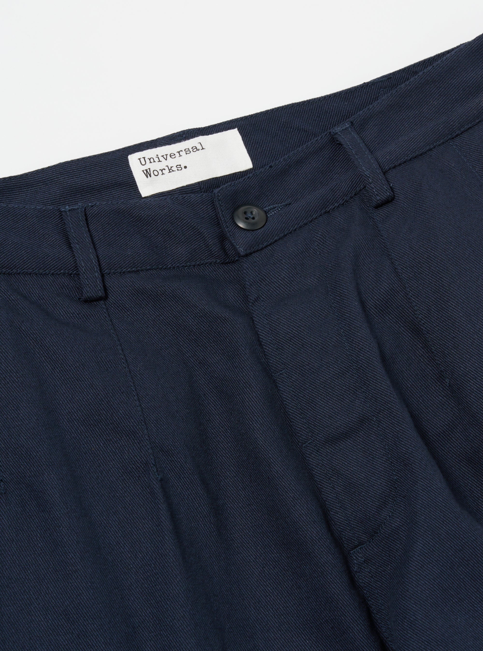 Universal Works Loose Cargo Pant in Navy Winter Twill