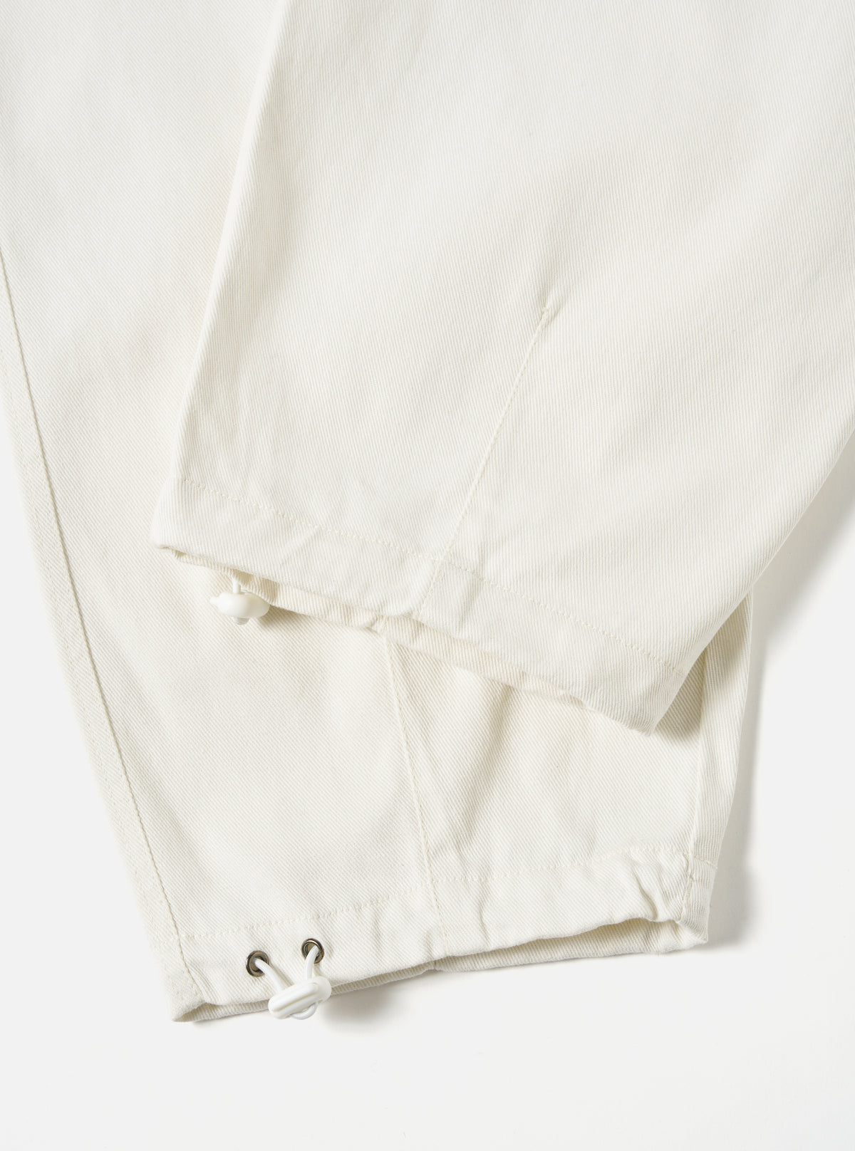 Universal Works Loose Cargo Pant in Winter White Winter Twill