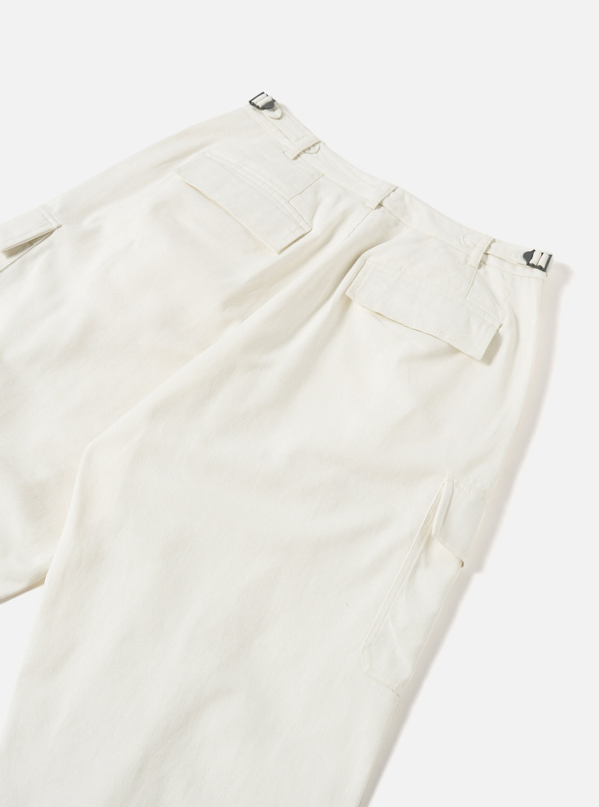 Universal Works Loose Cargo Pant in Winter White Winter Twill