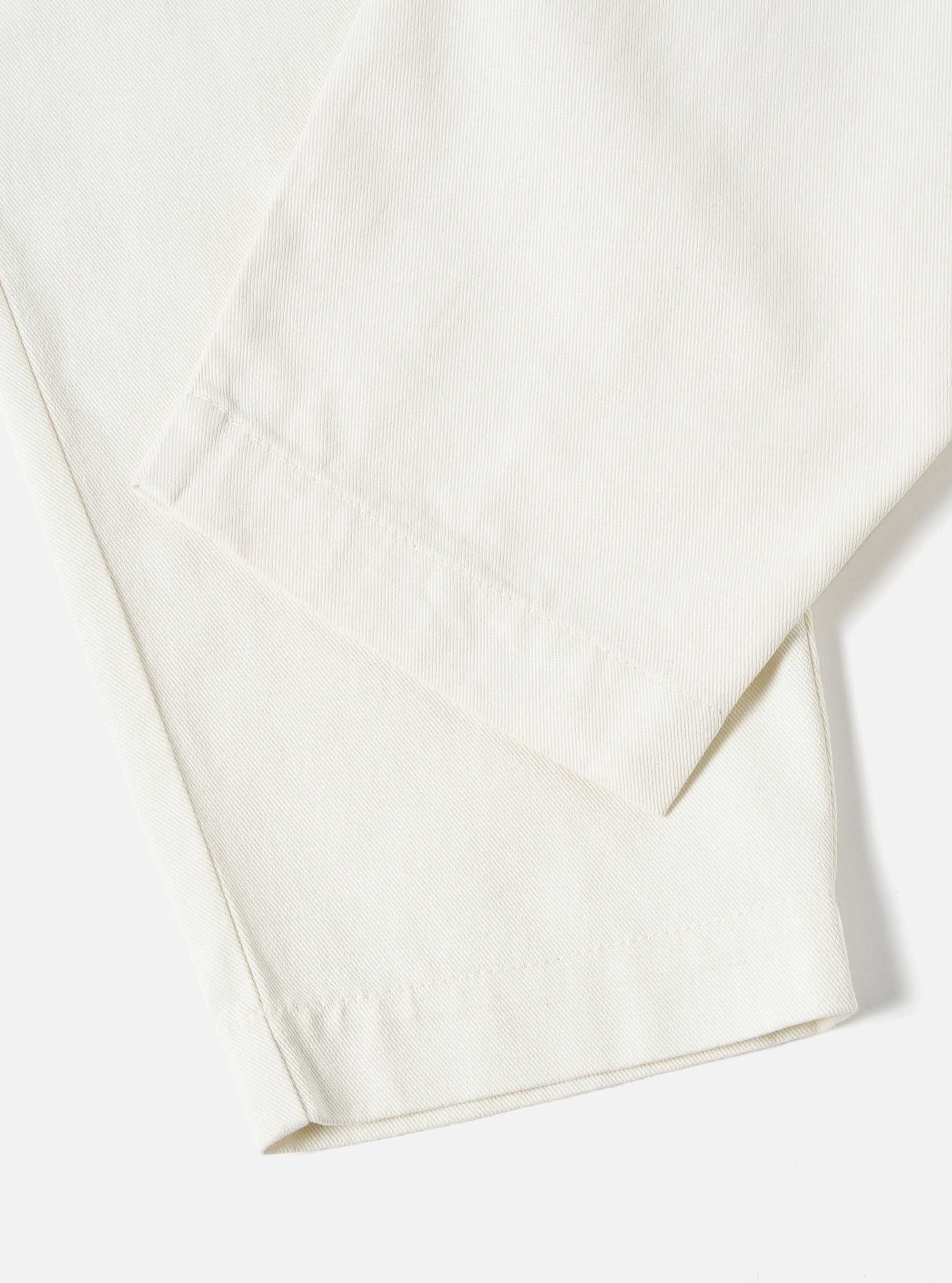 Universal Works Braga Pant in Winter White Winter Twill